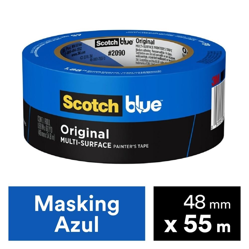 ScotchBlue Original Multi-Surface Painter’s Tape, 1 In. x 60 Yds