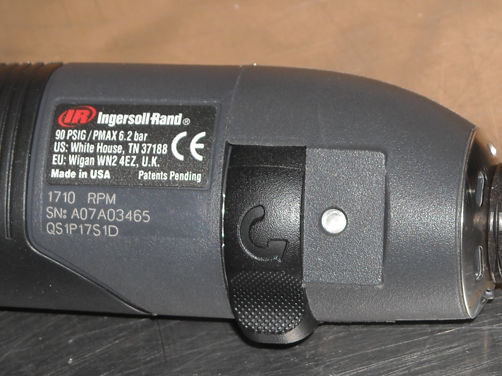QS1P17S1D, Ingersoll Rand Screwdriver, New In Box, Superseded by QS1P15S1D
