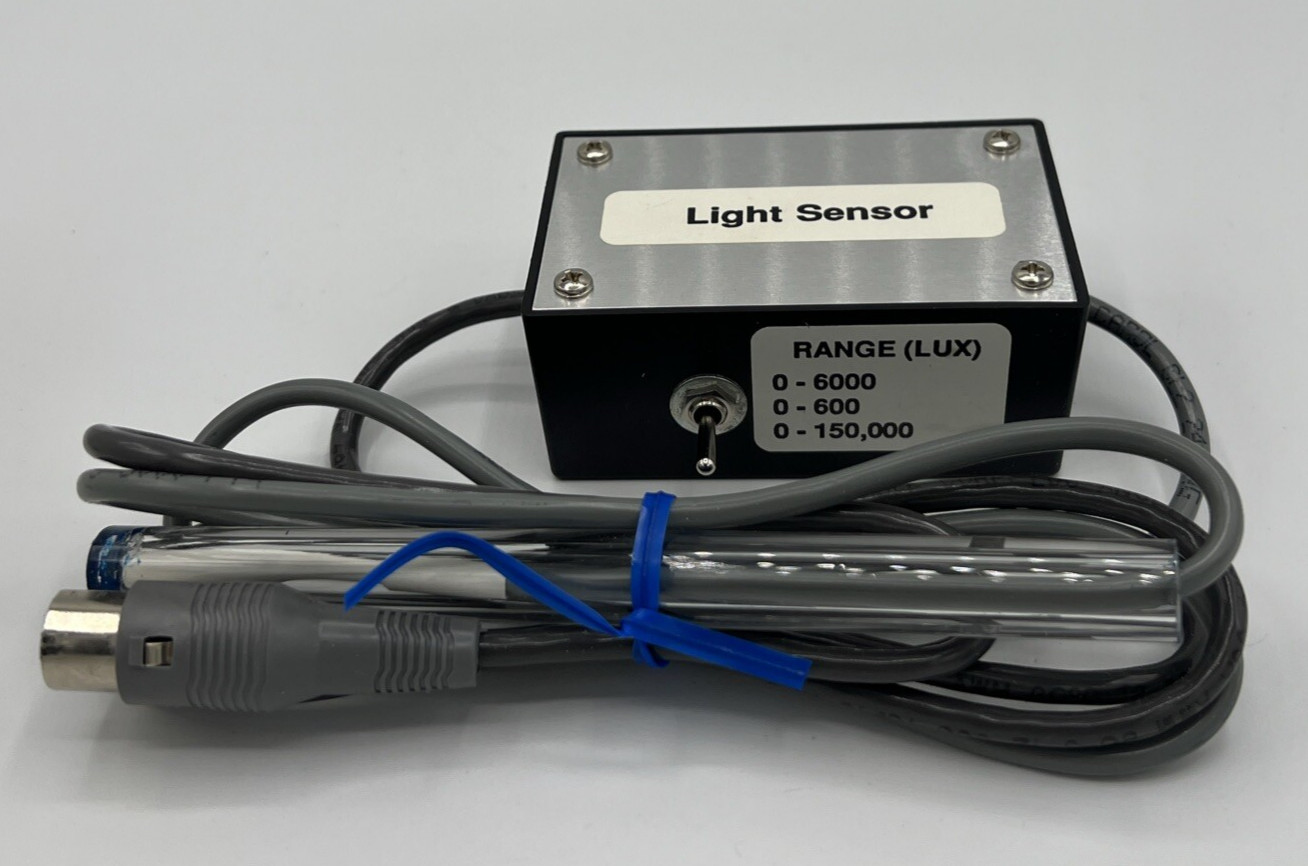 NEW Vernier Light Sensor LS-DIN Lab Science Probe Educational Testing Device