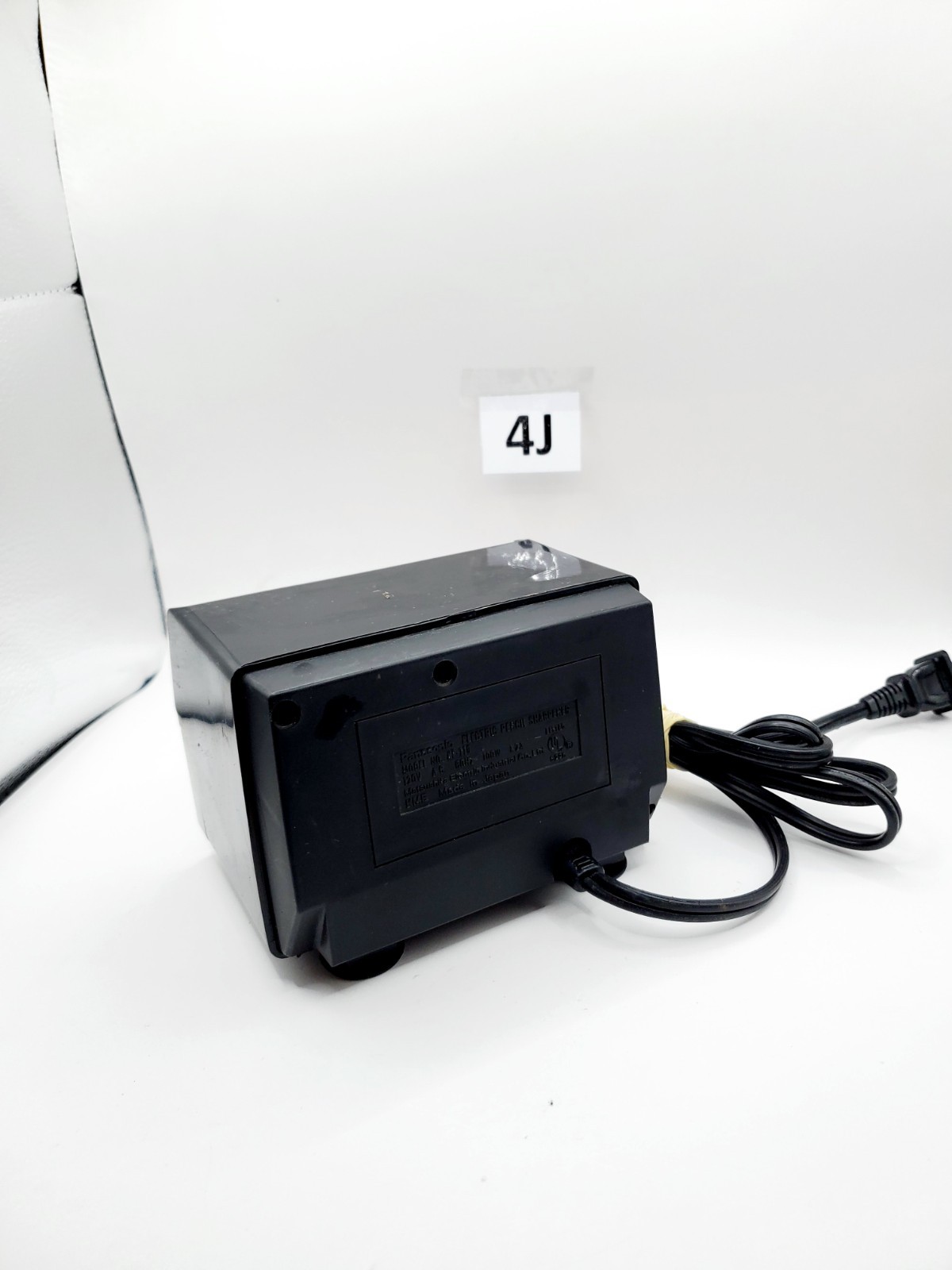 Panasonic KP-110 Auto-Stop Electric Pencil Sharpener Vintage Tested Works