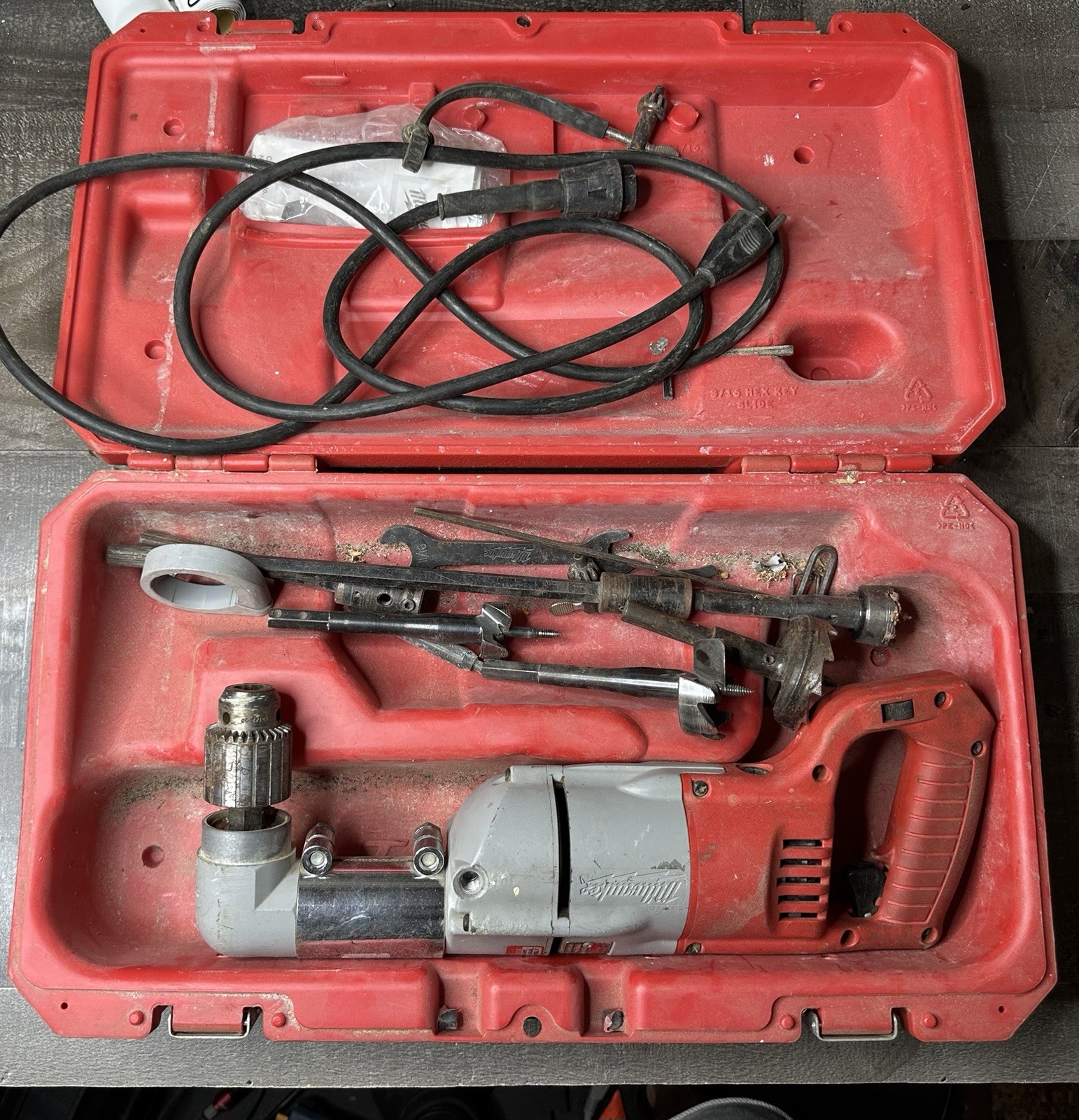 Milwaukee 1/2 Right Angle Drill 1107-1 Made in the USA.