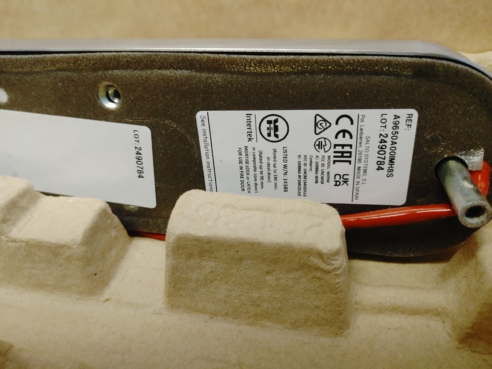 Salto Model W09W Entry Lock