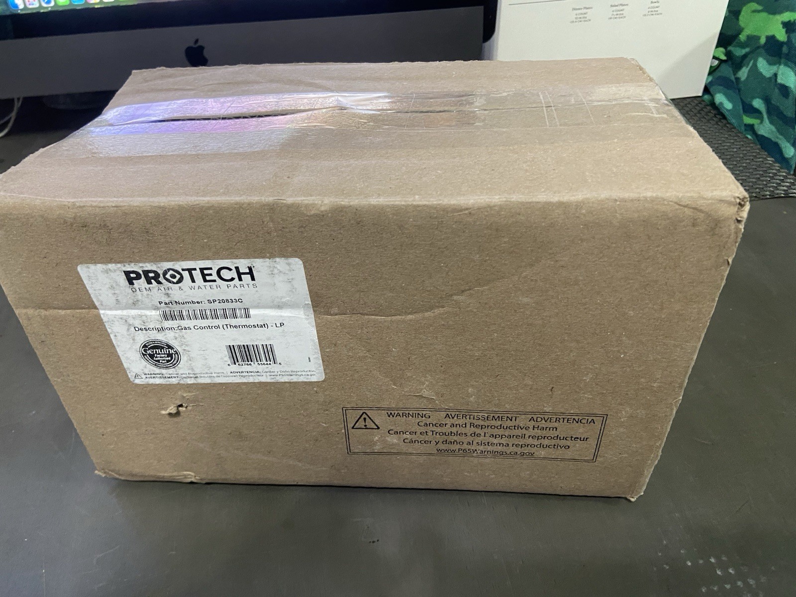 RESIDEO SP20833C (Thermostat Gas Control) – LP Gas Only Valve PROTECH RHEEM