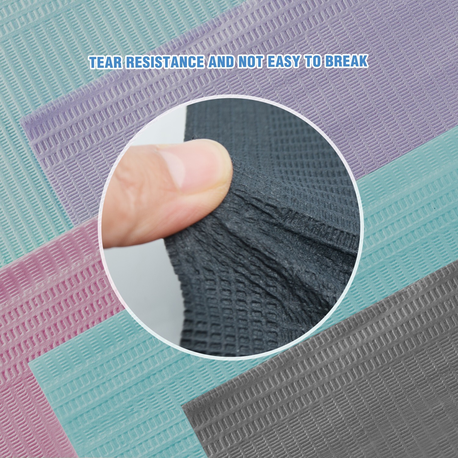 Black Disposable Dental Bibs Medical Tattoo Towels Waterproof 13″x18″ 125Pcs/Bag