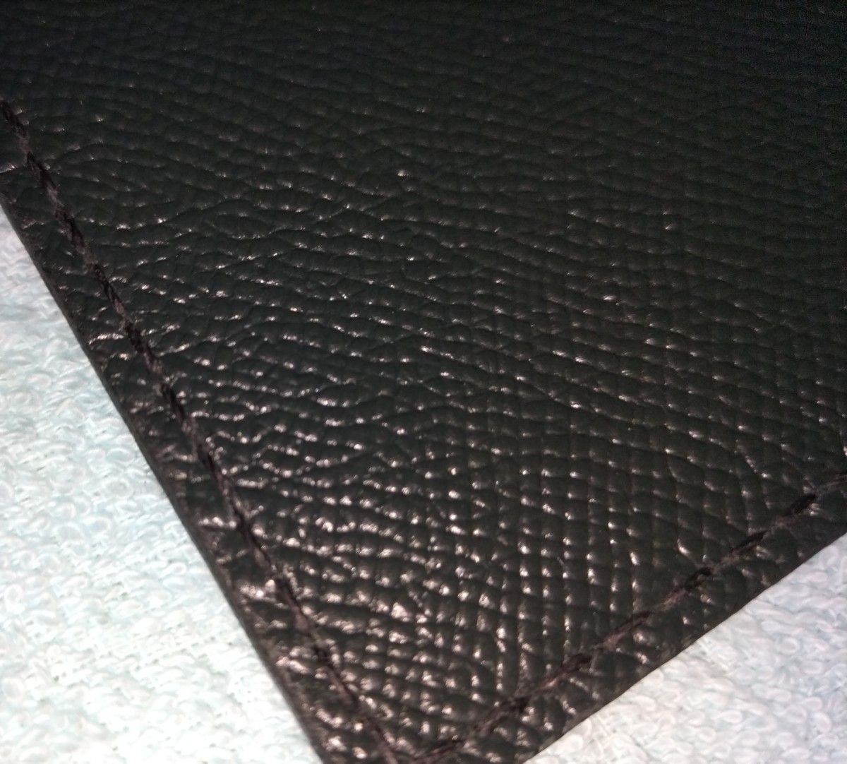 Dark Green Leather A6 Notebook Cover for Hobonichi & Paperbacks Used
