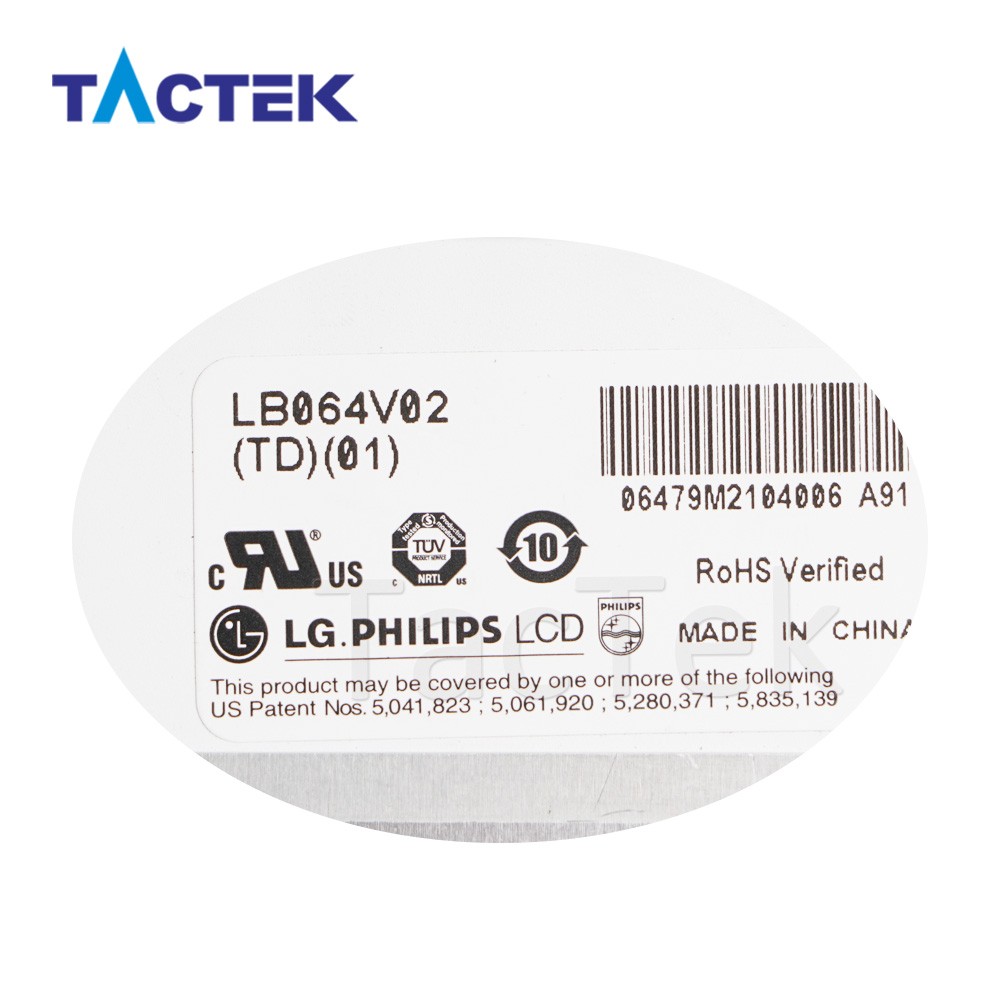 LCD Display for LB064V02(TD)(01) LB064V02 TD01 Panel Screen LCD Used 6.4 inch