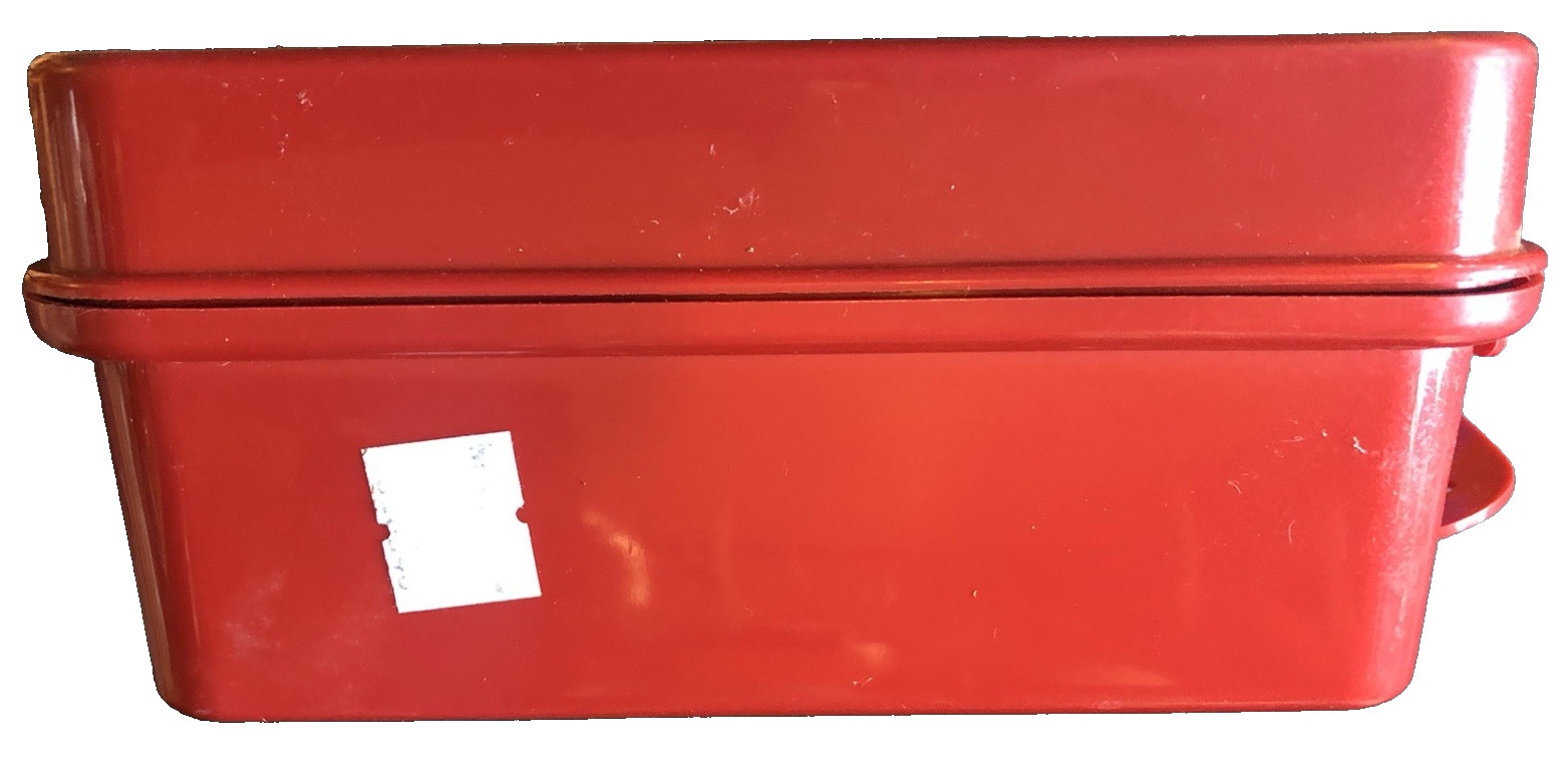First Aid Heat Stress 10 x 7 x 3 Multi- Person Plastic Case Contractor Kit Red