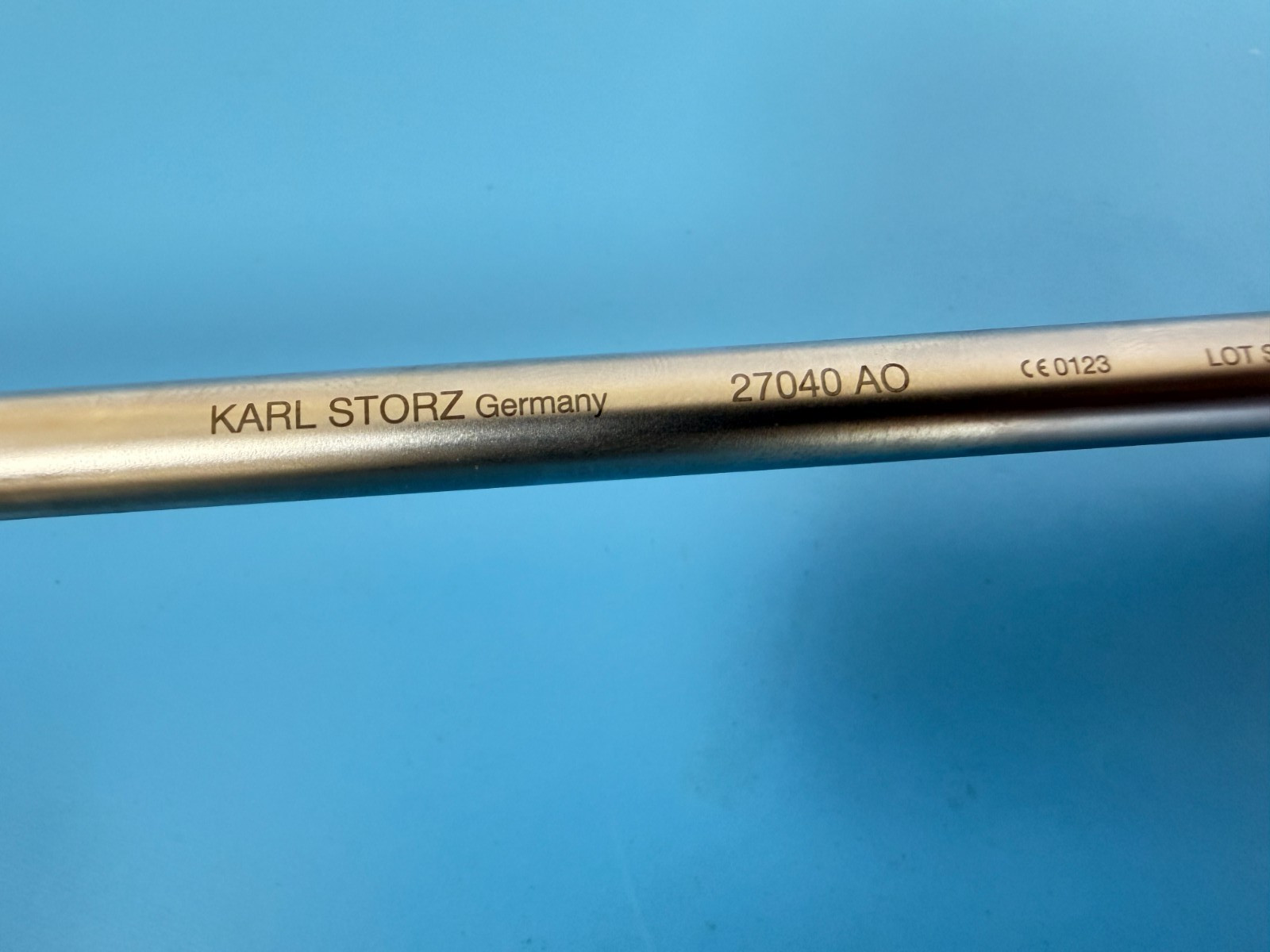 Storz 27040A0 Resectoscope Sheath 27 Fr. & 27048CO Deflecting Obturator 27/28 Fr