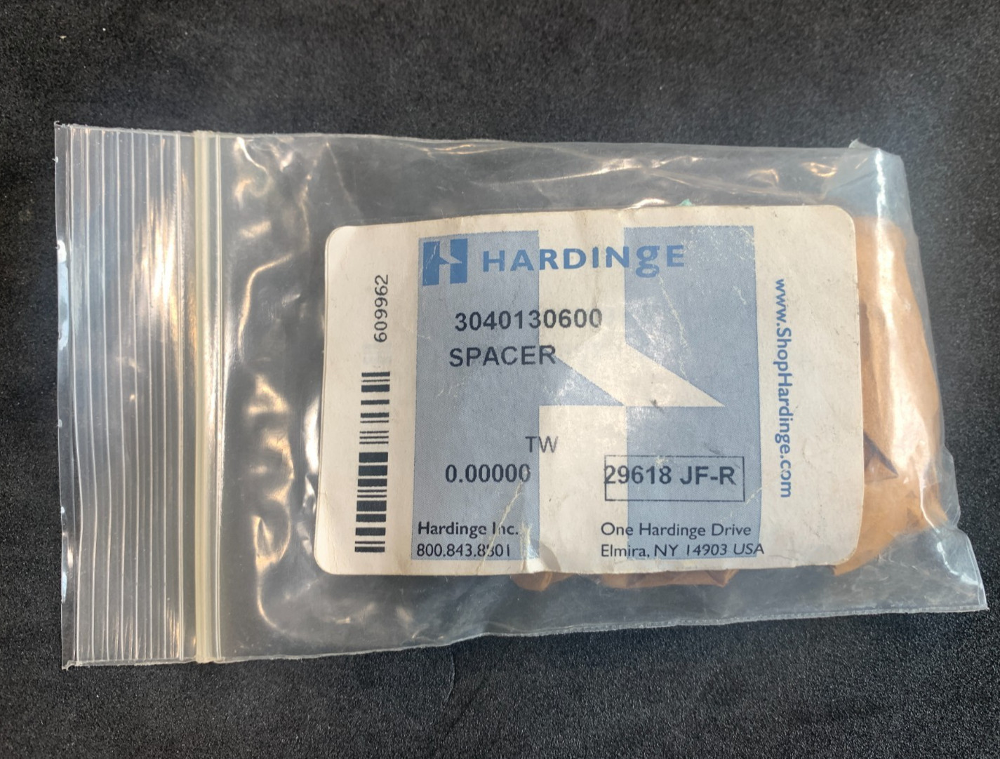Hardinge Tool Round SPACER 3040130600 New Old Stock