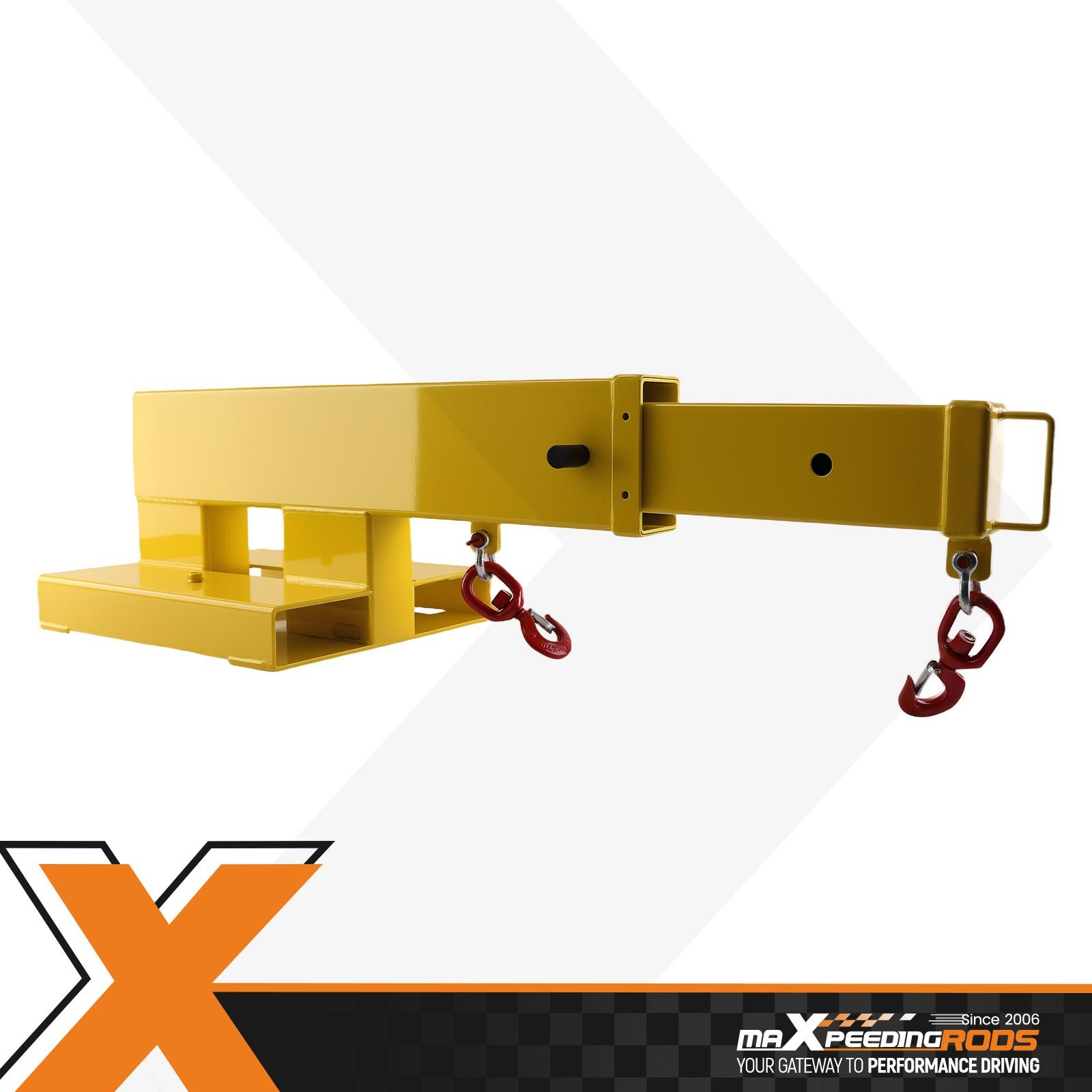 Universal Fit Jib Crane Boom for Forklift Pallet Fork 5500lb 31-79″ Extension