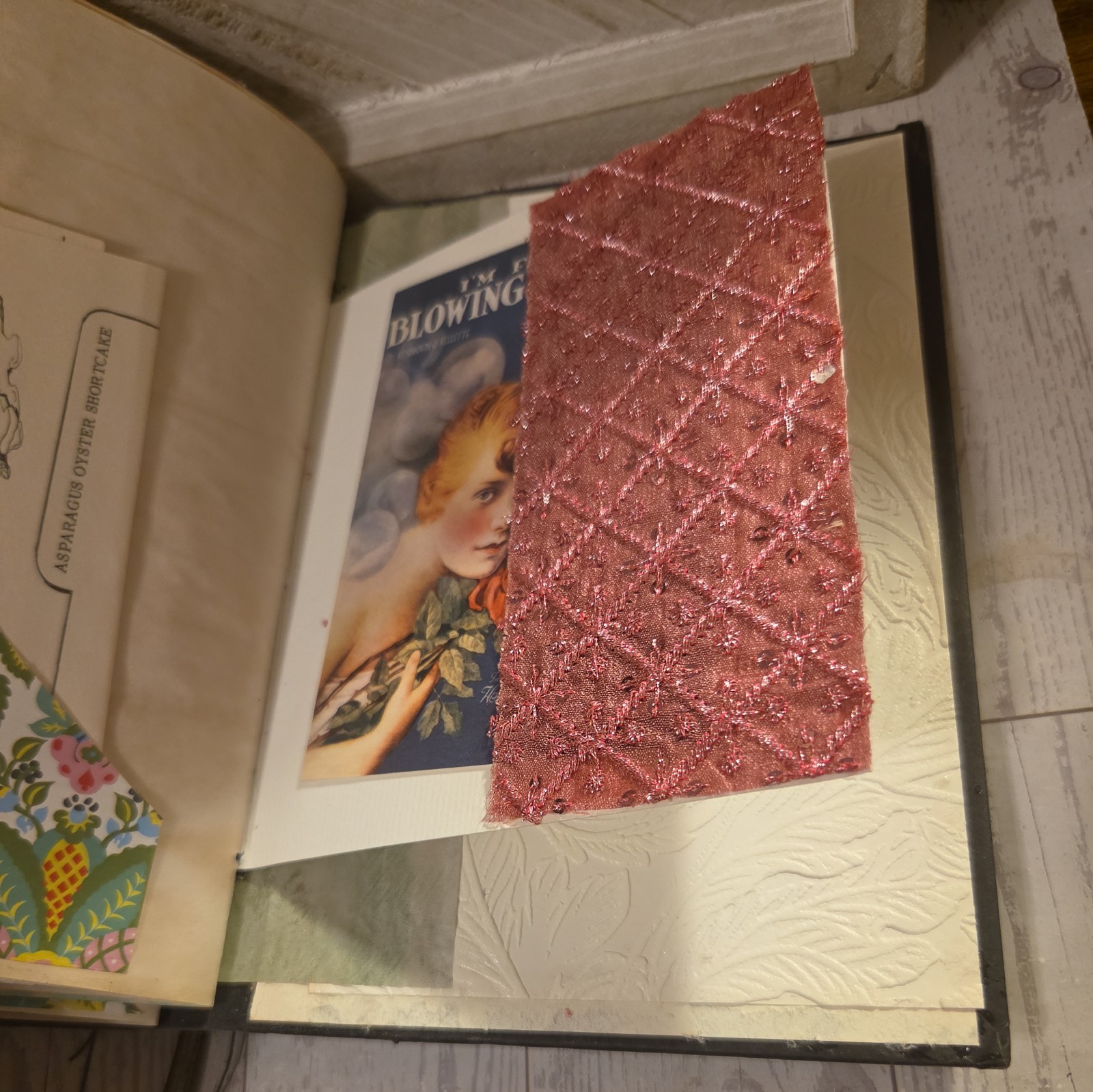 Fully Embellished Handmade World Traveler Themed Junk Journal 88 pages