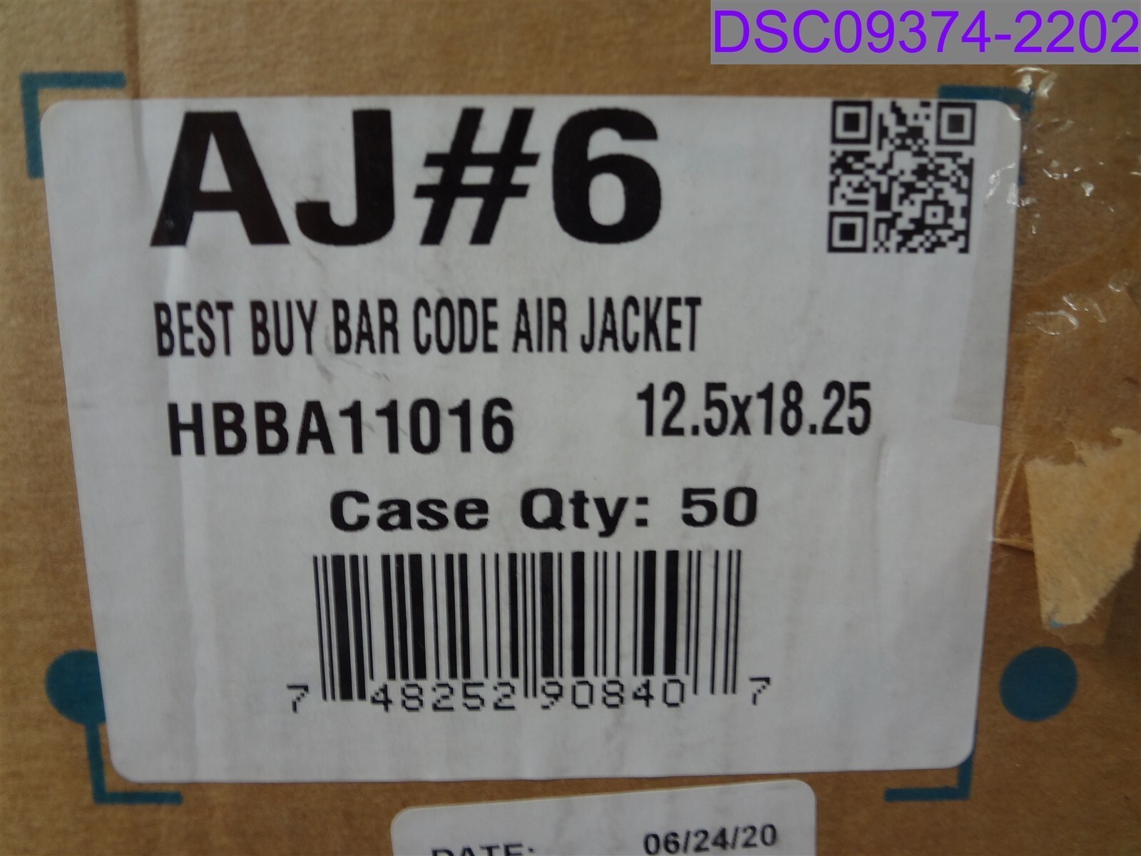 Qty = 50: Air Jacket 12.5″ x 18.25″ Poly Bubble Mailers #6