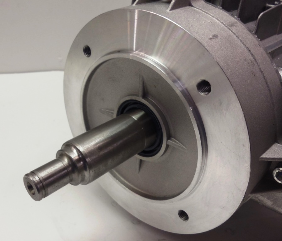 NORD MOTOR W/ GEAR BOX 34614502, 14244828, 3 PH, 1660 RPM, 60 HZ, 230/460V, 2HP