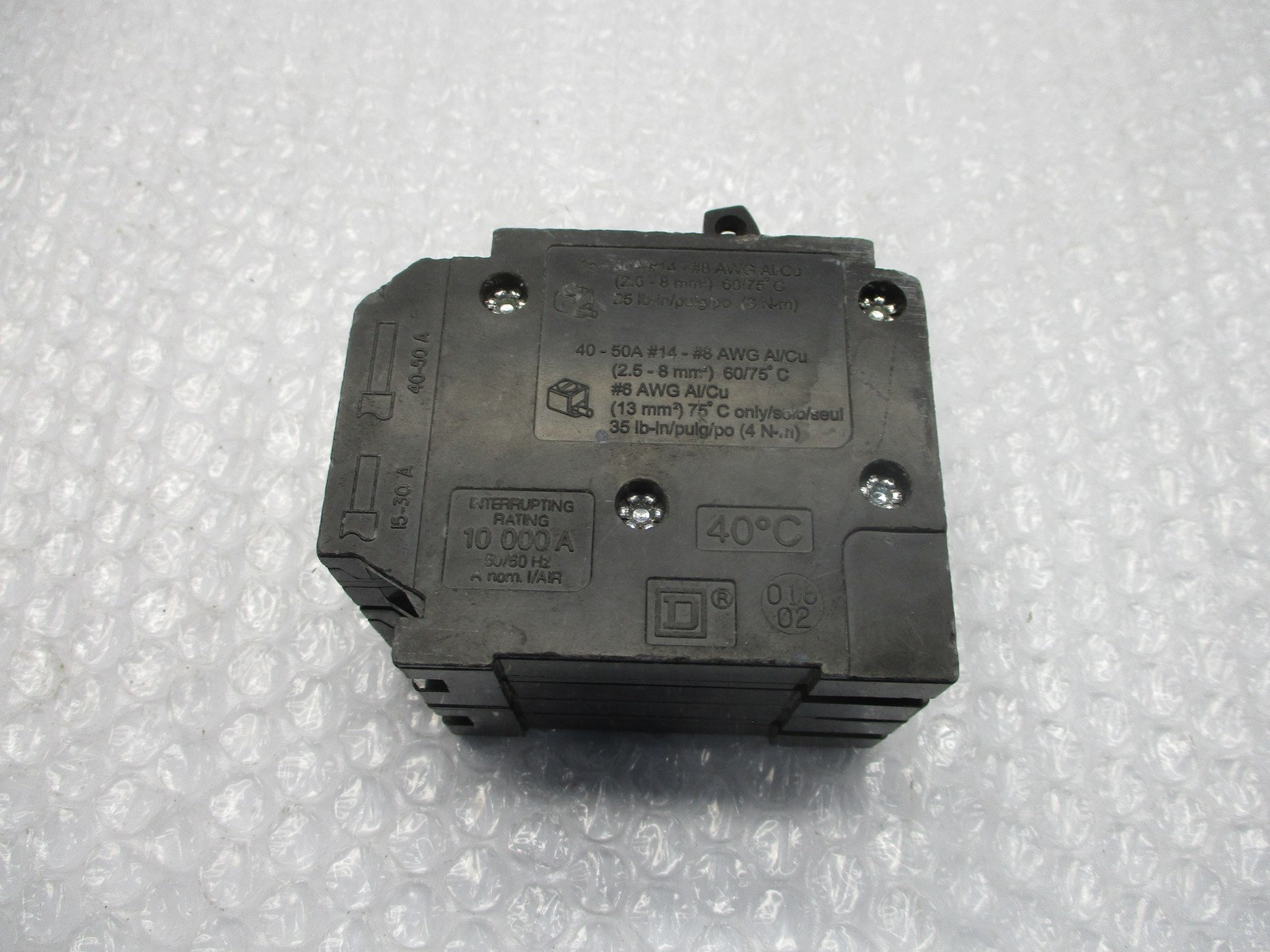 SQUARE D HOMT2020230 BREAKER 2POLE 30AMP NSNP