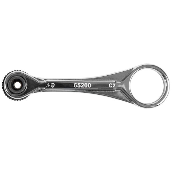 Klein Tools 65200 1/4 In Drive 72 Geared Teeth Hand Ratchet