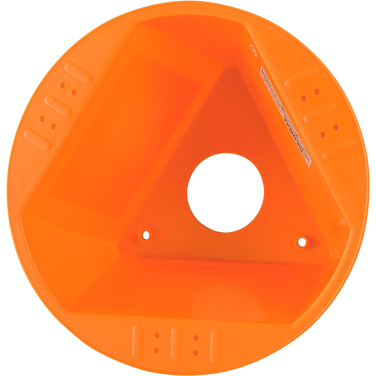 Inventory Control Cone W/ Dry Erase Decals 10″L x 10″W x 5″H Orange Lot of 5