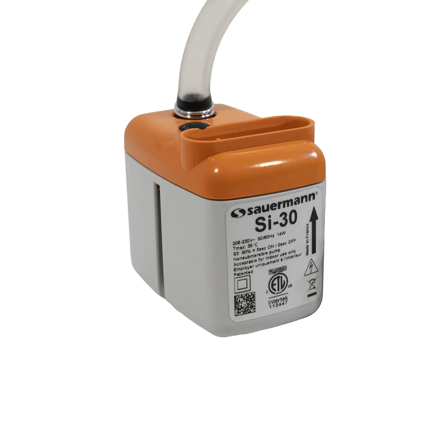 Sauermann SI-30-230V Condensate Pump w/Detection, 5.6 Tons, 5gph, 230V