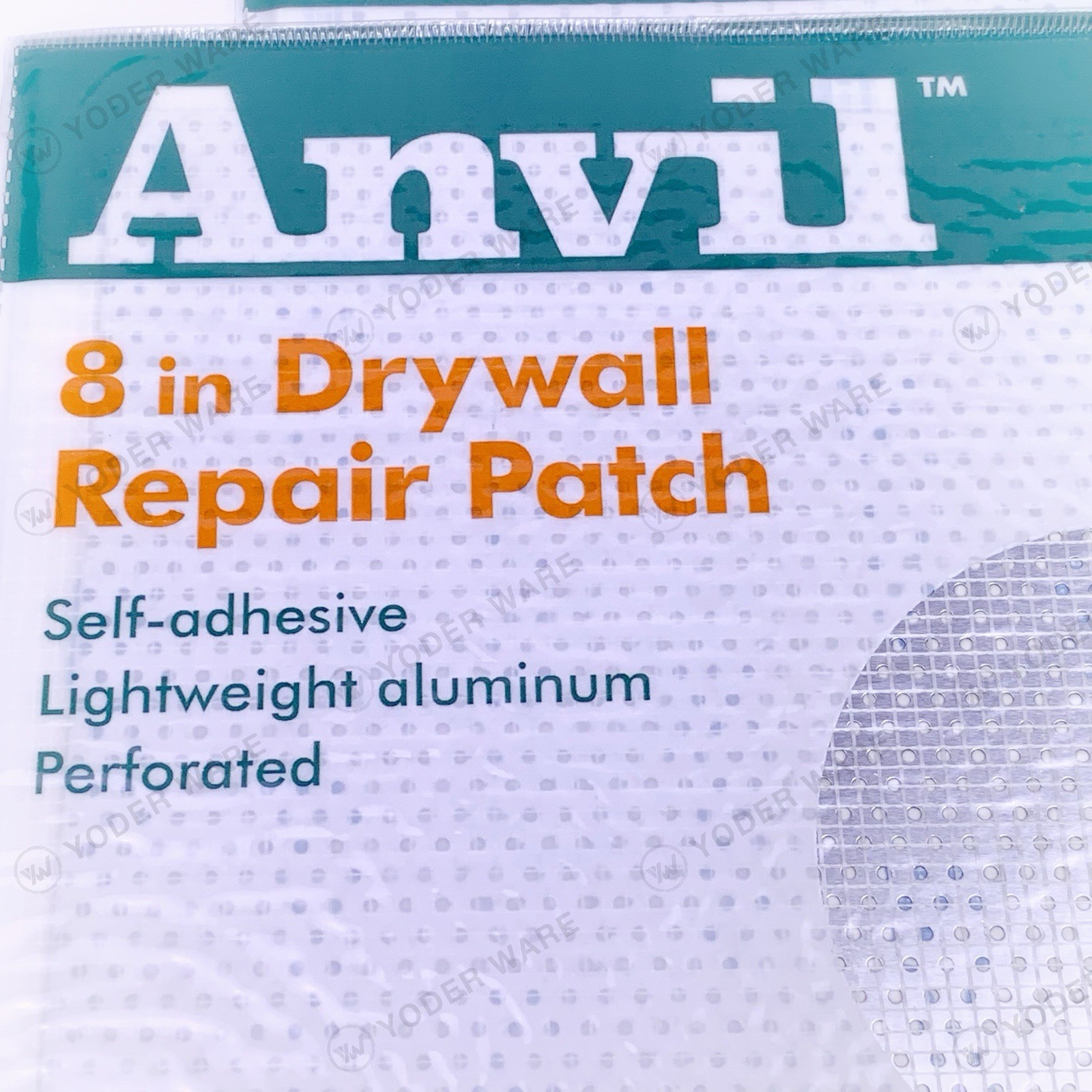 (Lot of 2) Anvil Self Adhesive Drywall Repair Patch 8″ x 8″ NEW 1004 215 356