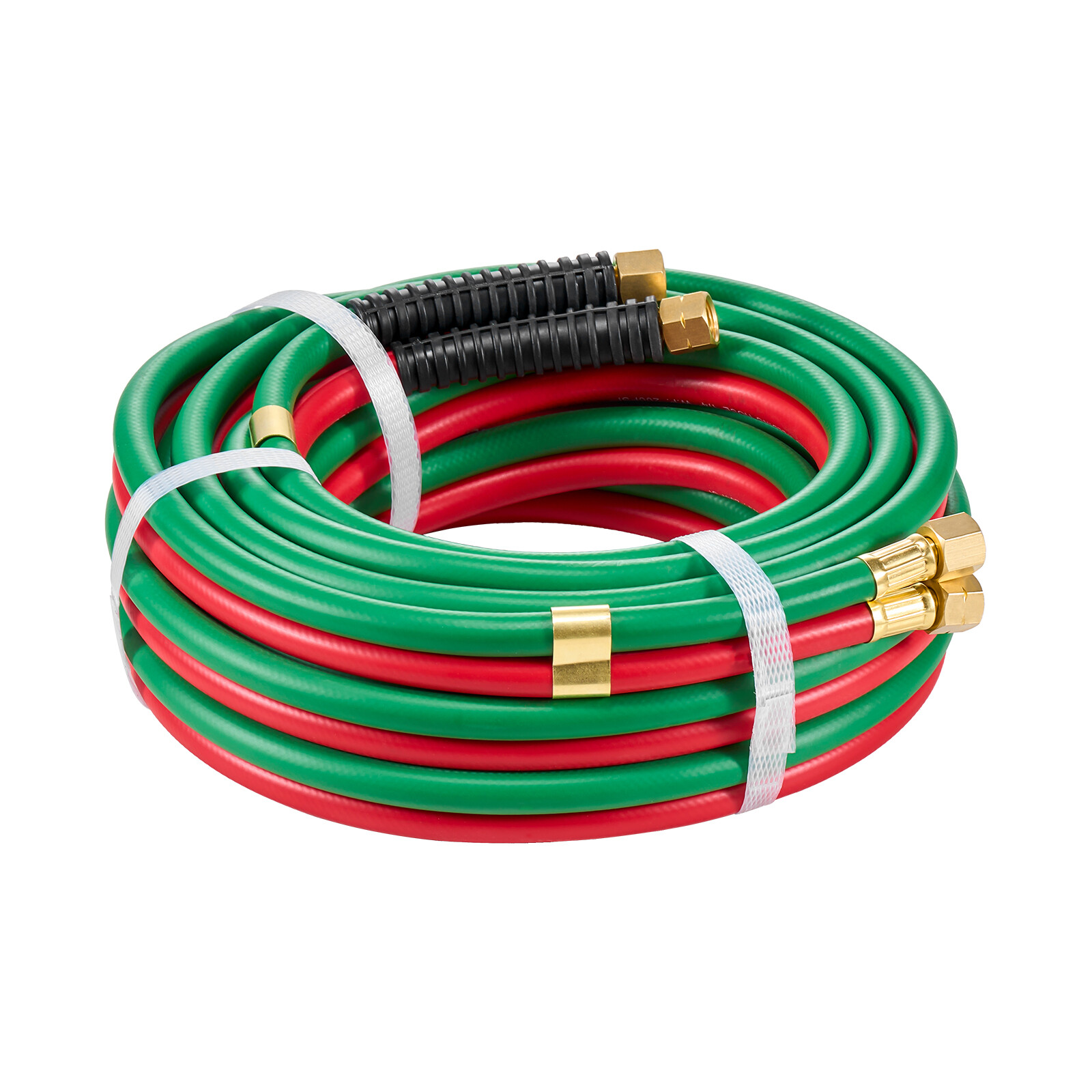 Oxygen Acetylene Hose 1/4-Inch x 25FT T Grade Hose 300PSI Max Working Pressure