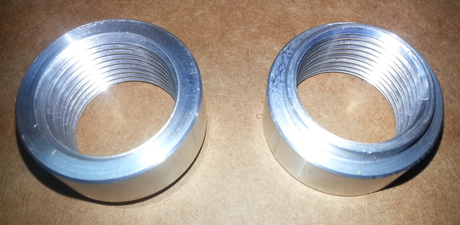 M22 X 1.5 Weld Bungs Billet Aluminum chopper MADE IN THE USA.