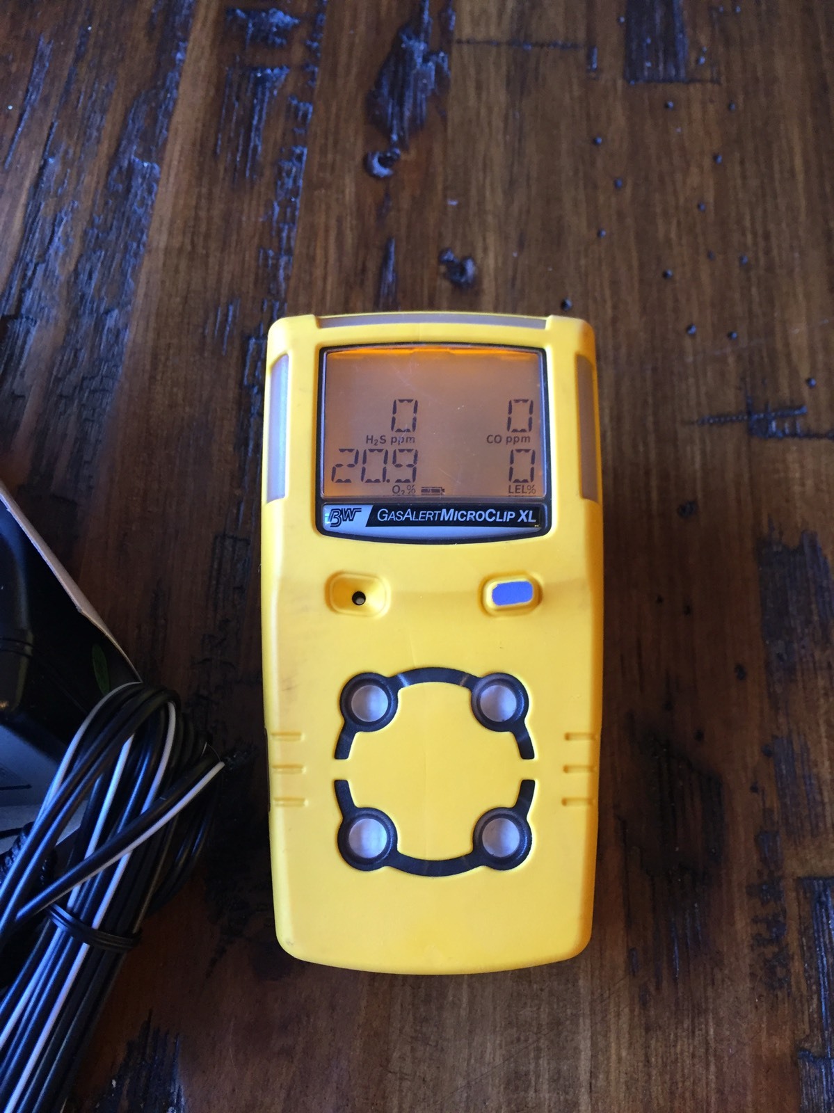Gas Alert MicroClip XL Multigas Gas Monitor Detector Meter H2S,LEL,CO,O2 New OXY