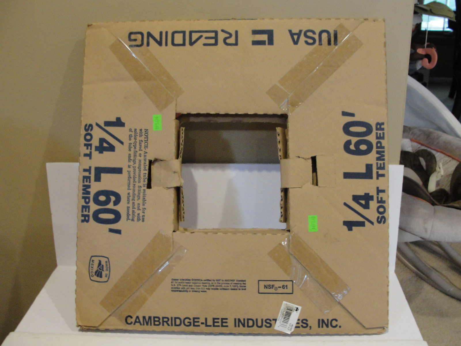 IUSA Cambridge-Lee Industries Soft Temper, 1/4″ L x 60′