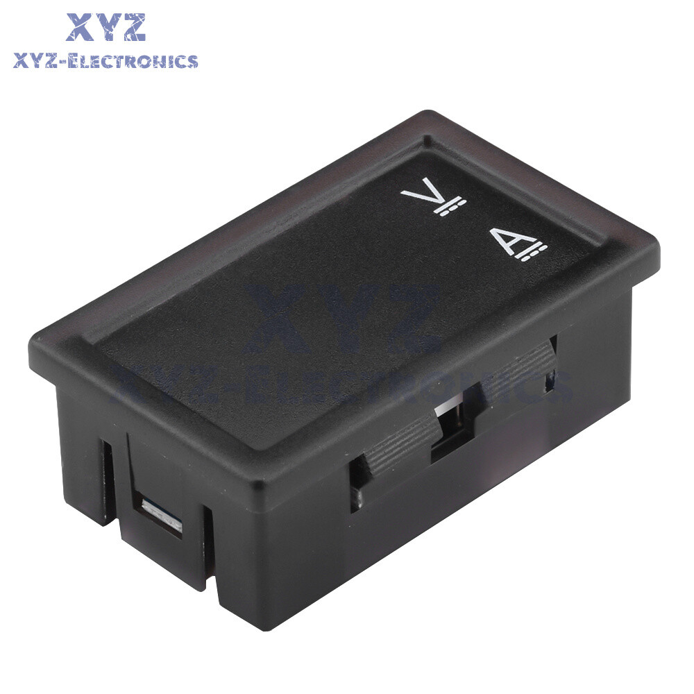 DC0-300V 50/100/200/400A Digital Current Voltage Meter Hall Ammeter Voltmeter
