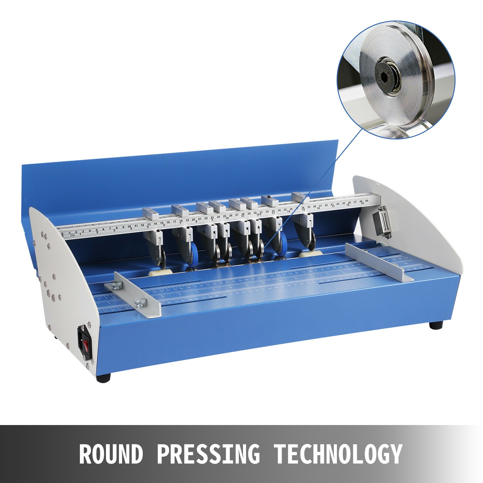 20.5» Electric Creaser Scorer Paper Creasing Machine 520mm Printing Individual