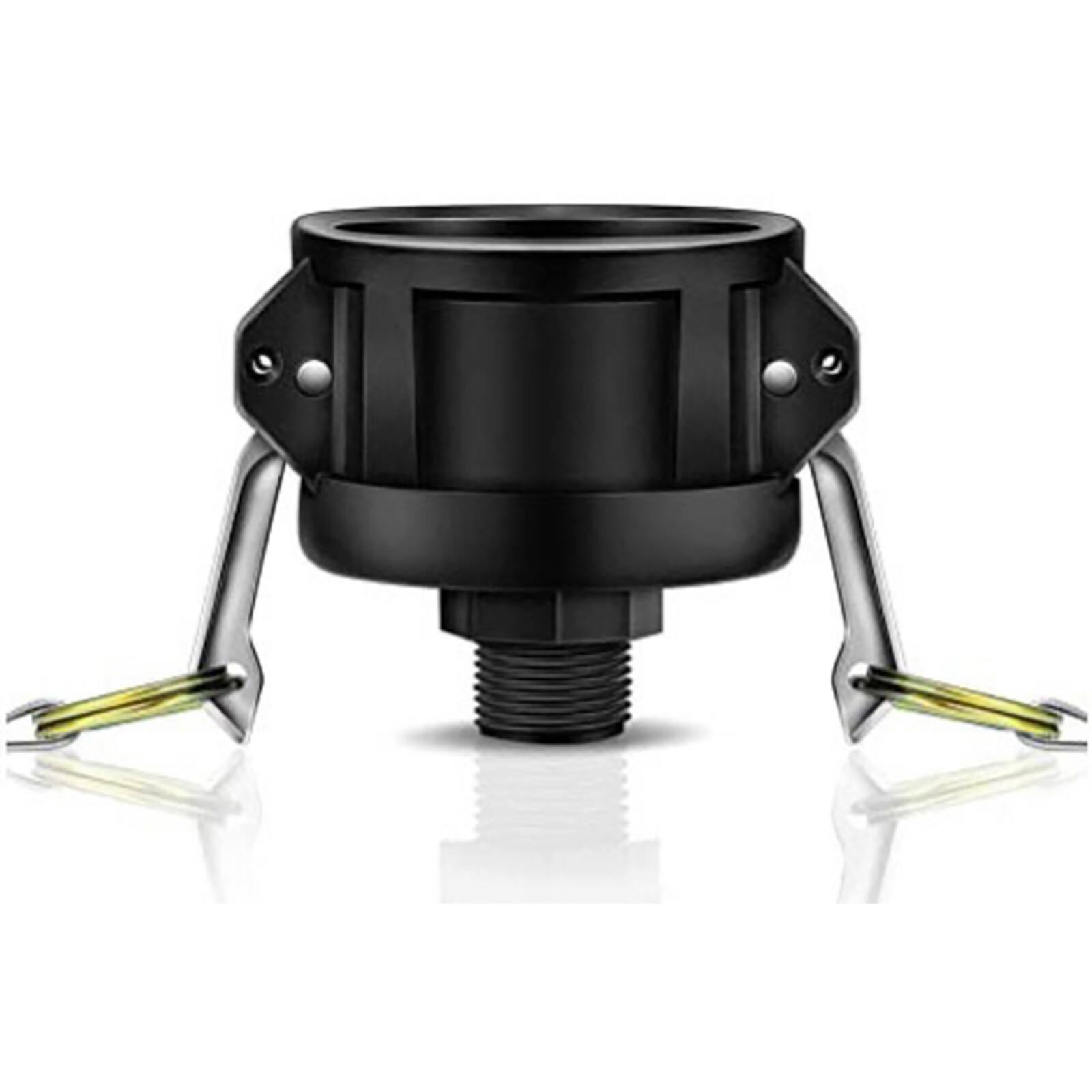275 330 Gallon IBC Tote Water Tank Drain Adapter 2″Cam Lock for Garden Hose 3/4″