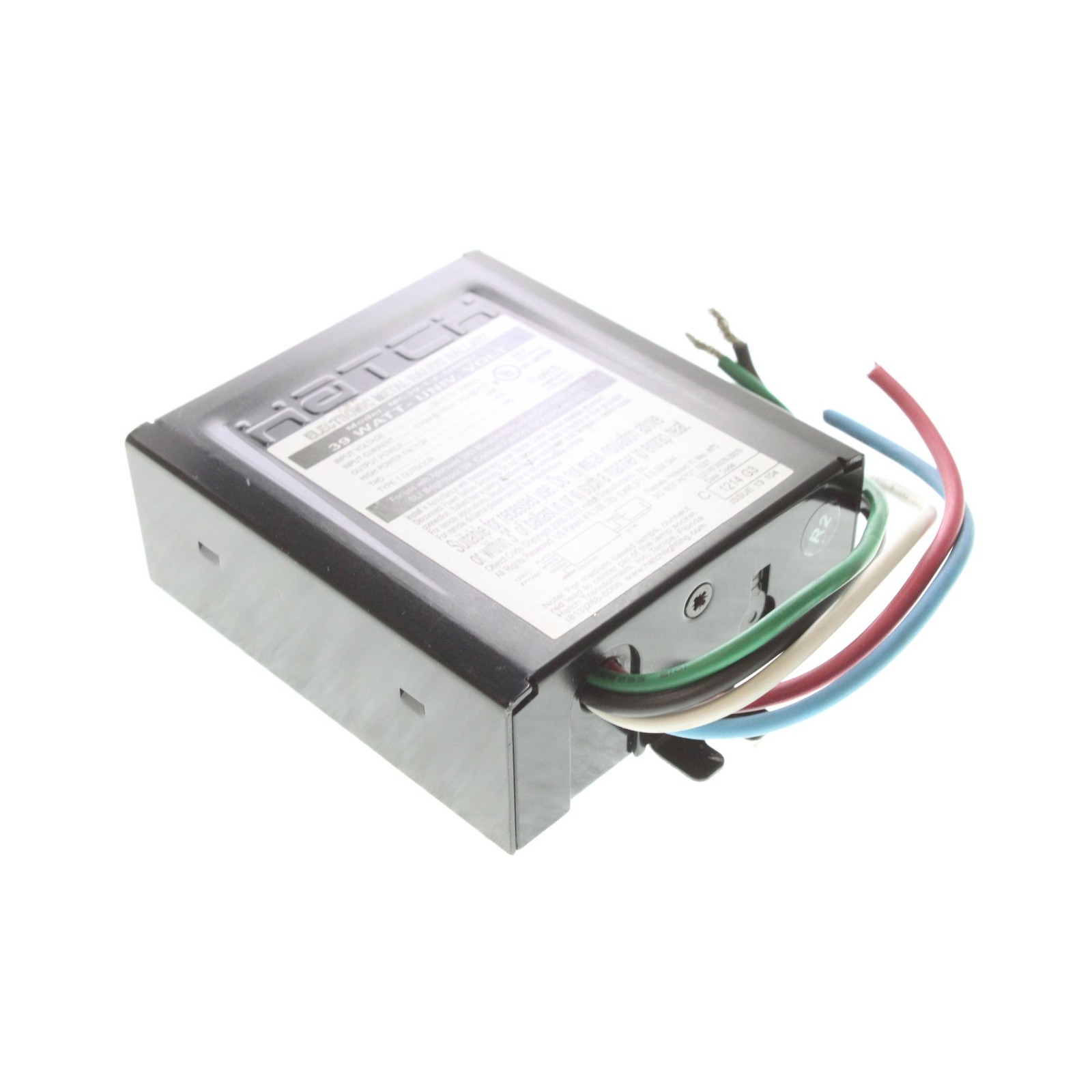 Hatch MC391FUNNU Electronic Metal Halide Ballast, 39Watt MH, 120/277V