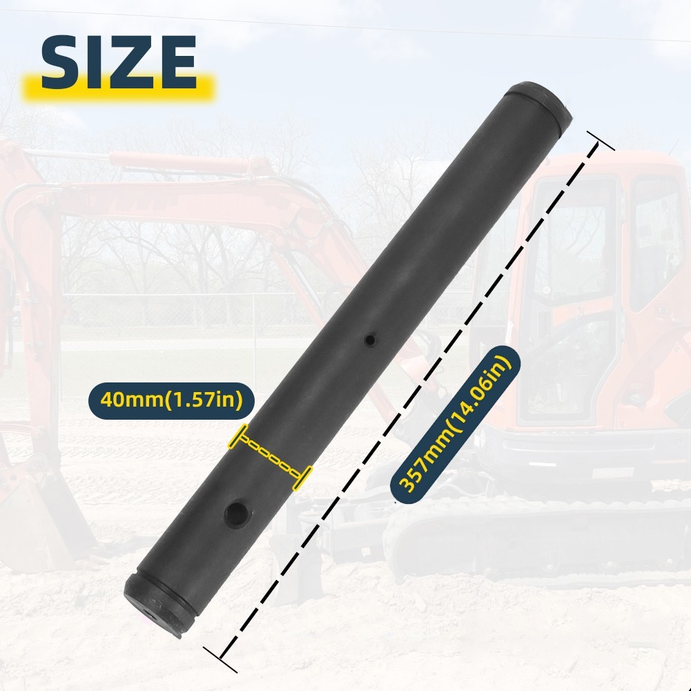 40mm Greaseable Main Thumb Pin For Kubota KX121 KX91 KX71 KX033-4 KX040-4 U35 US
