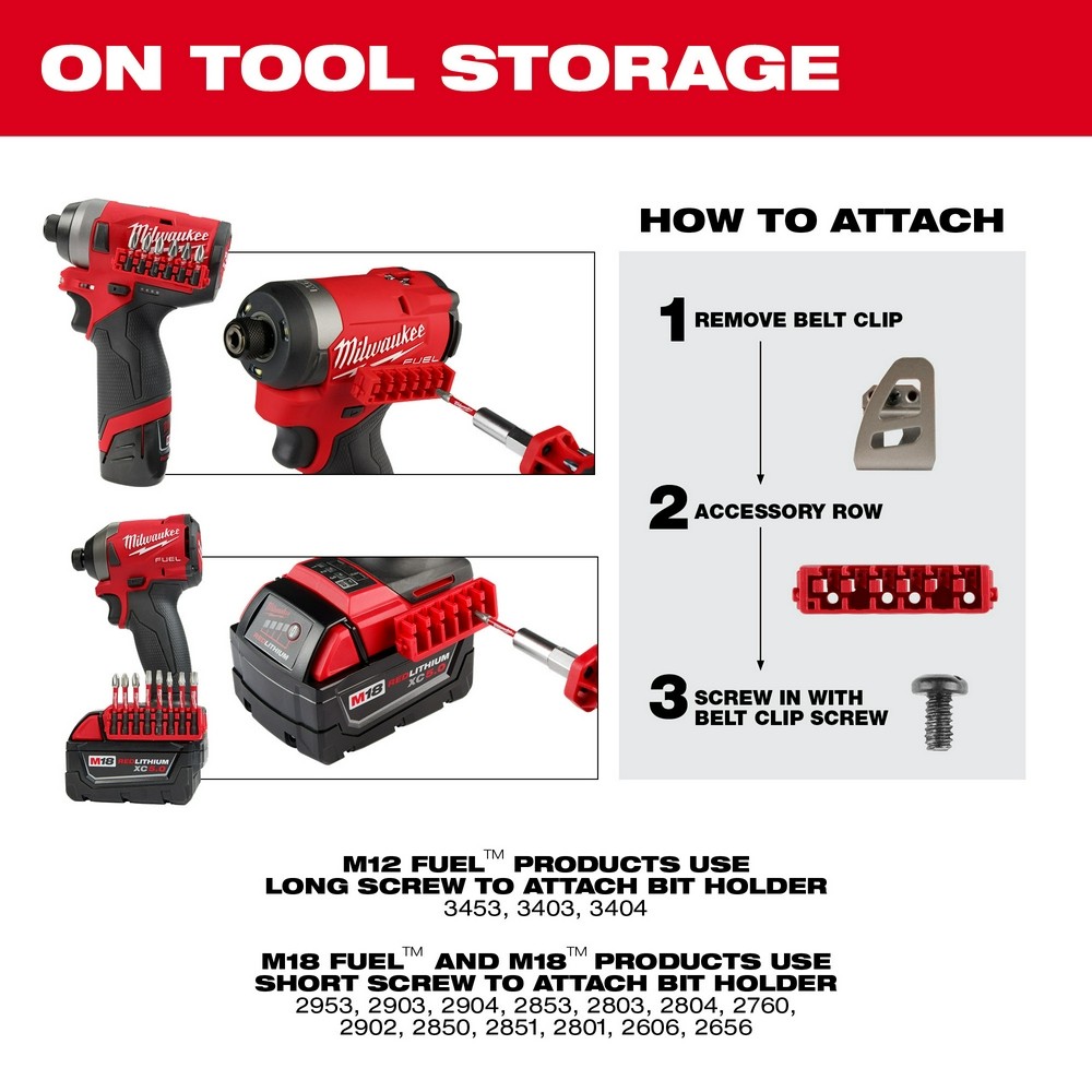 Milwaukee 48-32-4098 SHOCKWAVE Impact Duty Drill, Drive & Fasten Set – 75PC
