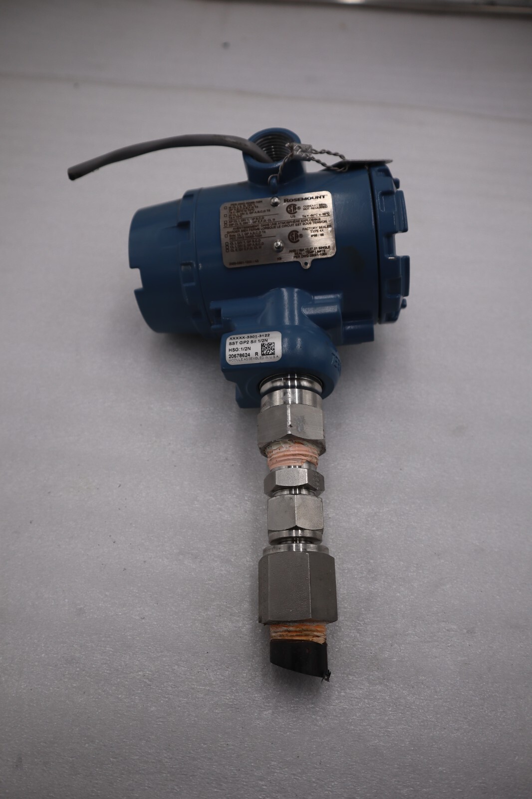 Rosemount 2088G2S22A1M5B4KB Absolute and Gauge Pressure Transmitter #4436A