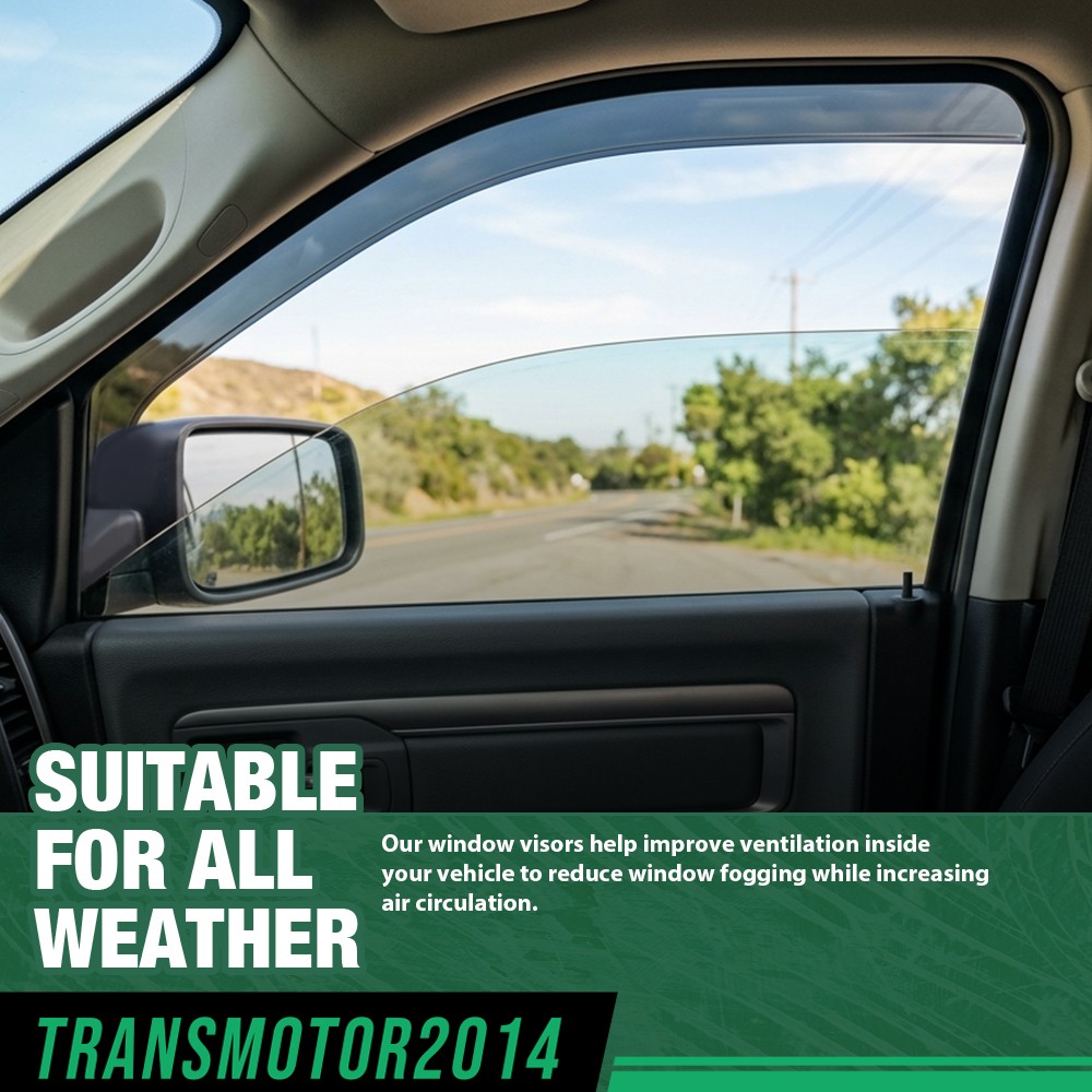 Window Visors Rain Guards Deflectors Fit For 2024-2026 Subaru Crosstrek Impreza
