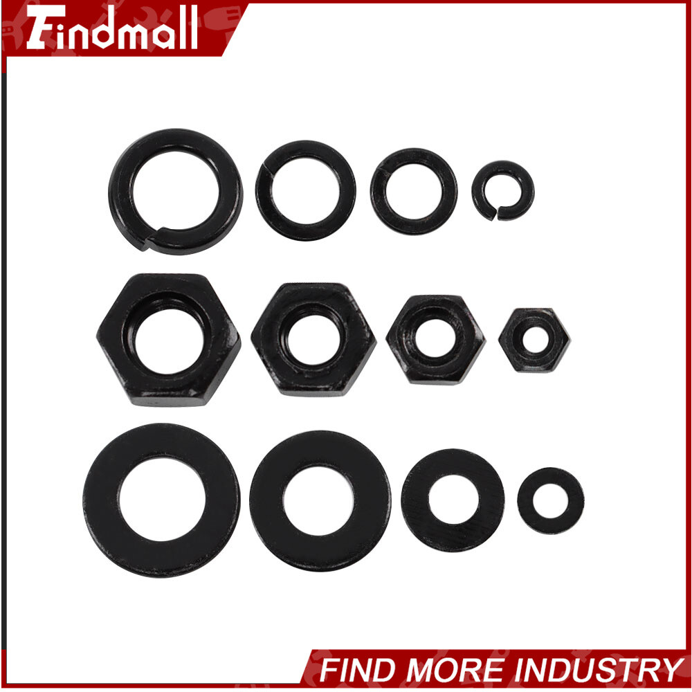 Findmall 1840pcs M2-M5 Alloy Steel Metric Hex Button Head Cap Bolts And Nuts Kit