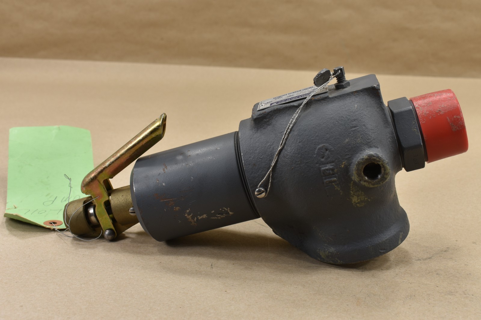 Keystone Kunkle Valve 910-BGF Safety Relieve Valve ,1.25″, 400PSIG, 11370 LBS/HR