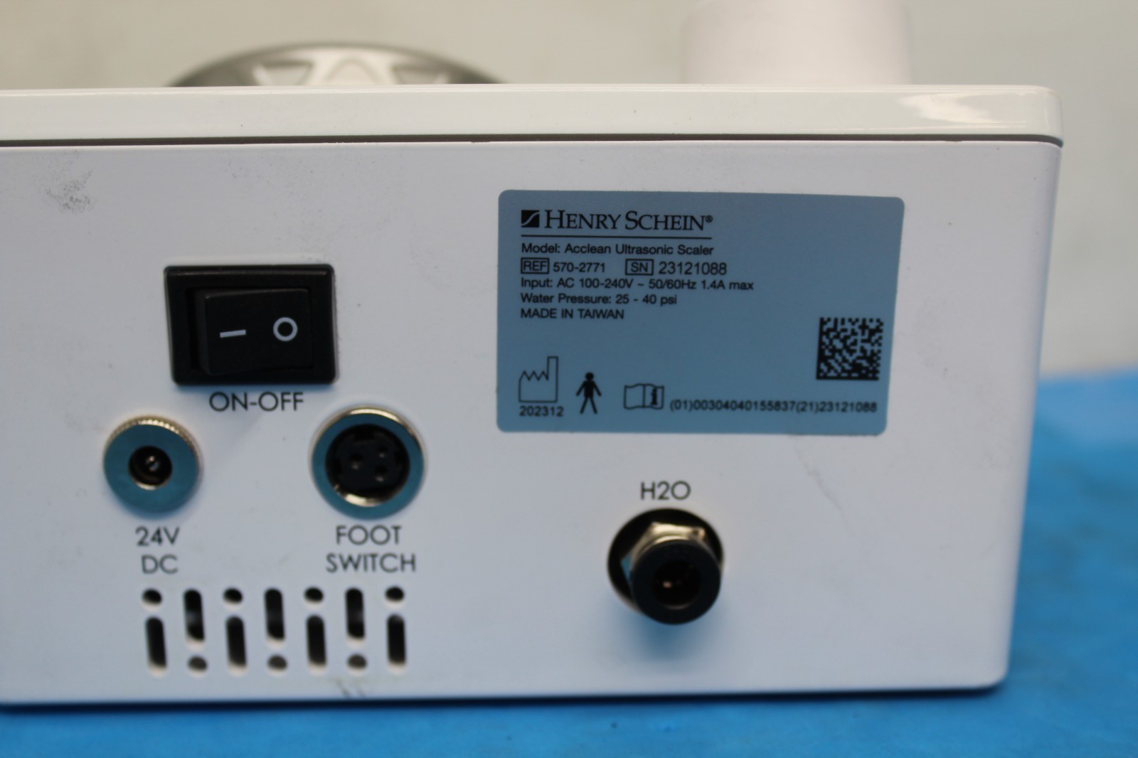 Lot 2 HENRY SCHEIN ACCLEAN ULTRASONIC SCALER 570-2771 25KHZ PARTS/REPAIR T9-C10