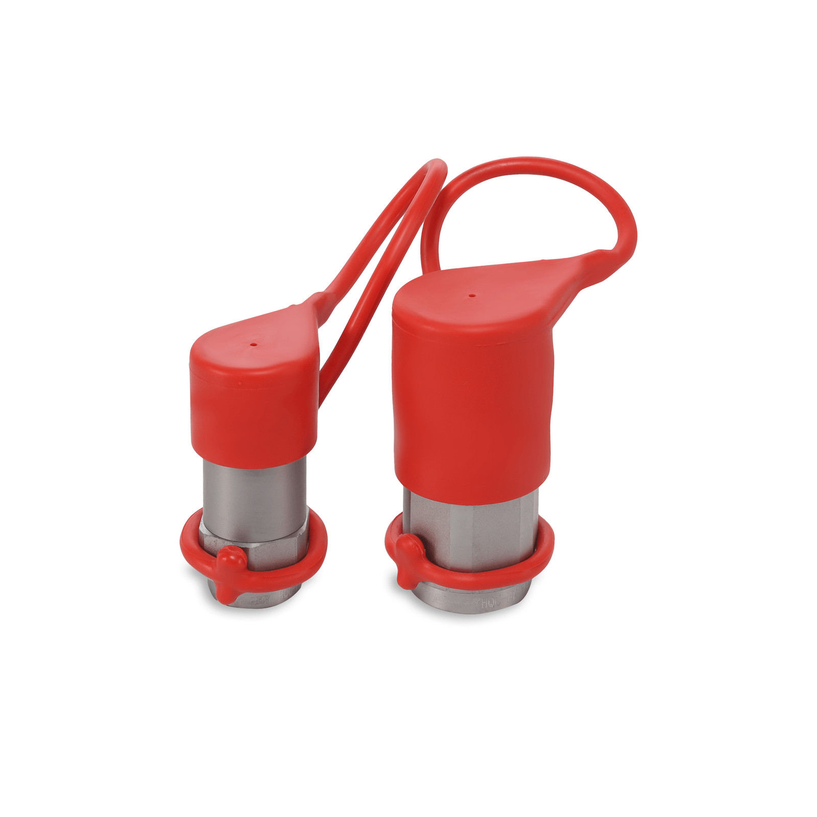 1/4″ Flat Face Hydraulic Quick Couplers Set – 3/8″ SAE Thread