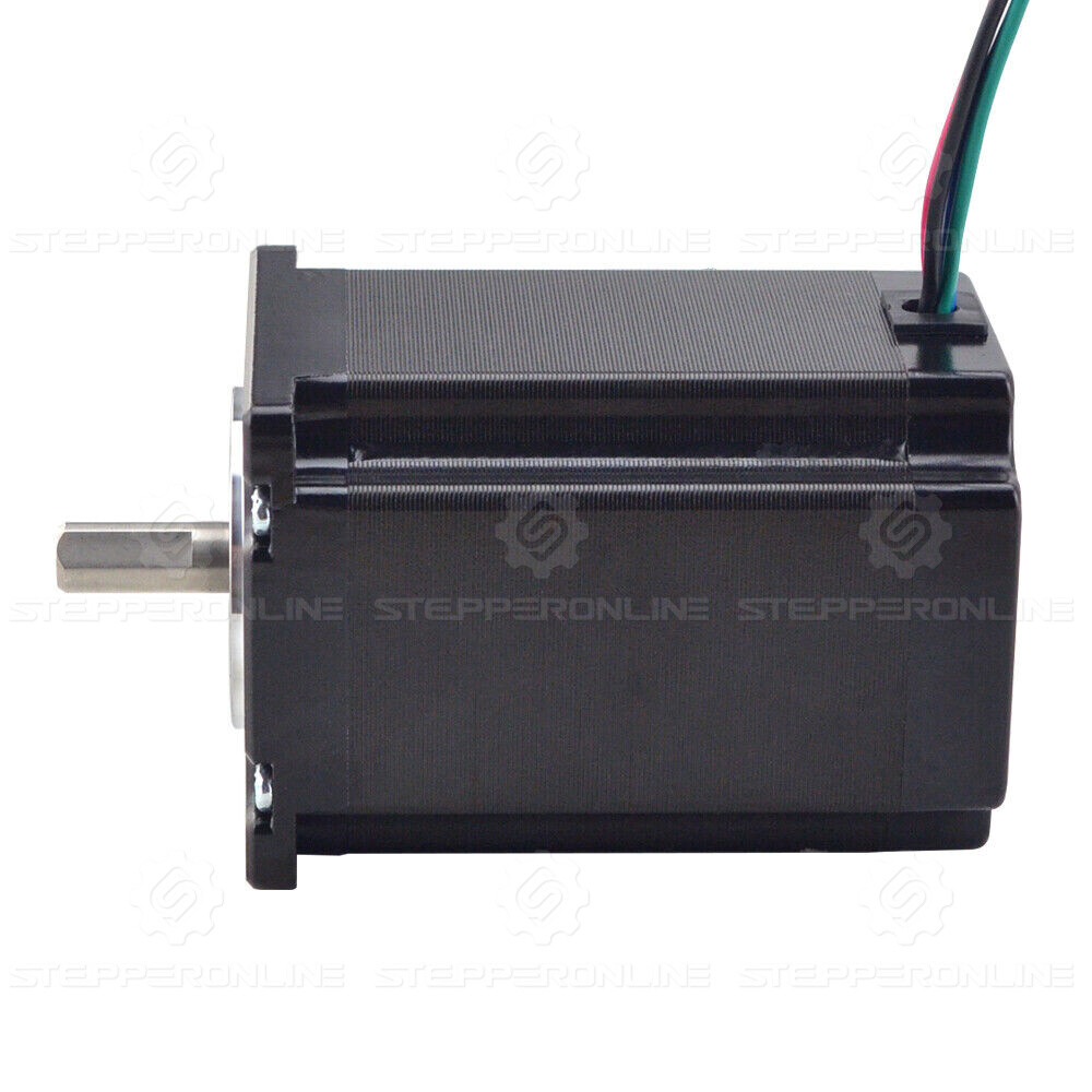 STEPPERONLINE 3X Nema 23 Stepper Motor 2.4Nm(340oz.in)4A 8mm Shaft 57x82mm CNC
