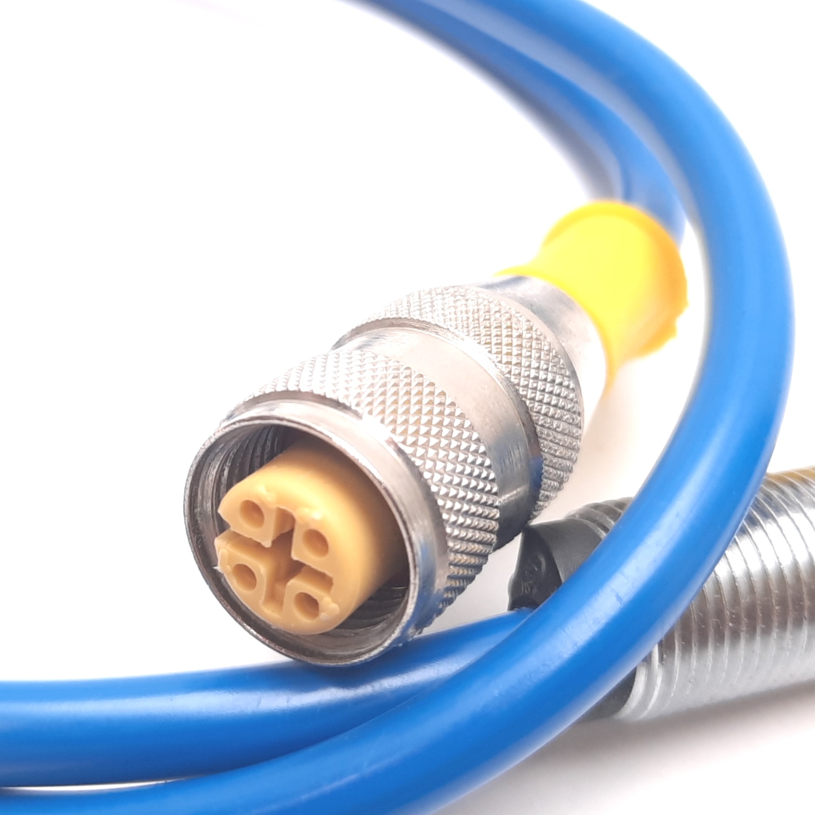 Turck Ni5-G12-Y0X Inductive Proximity Sensor, 5mm, 8.2VDC, M12, 0.5m, 4-Pin