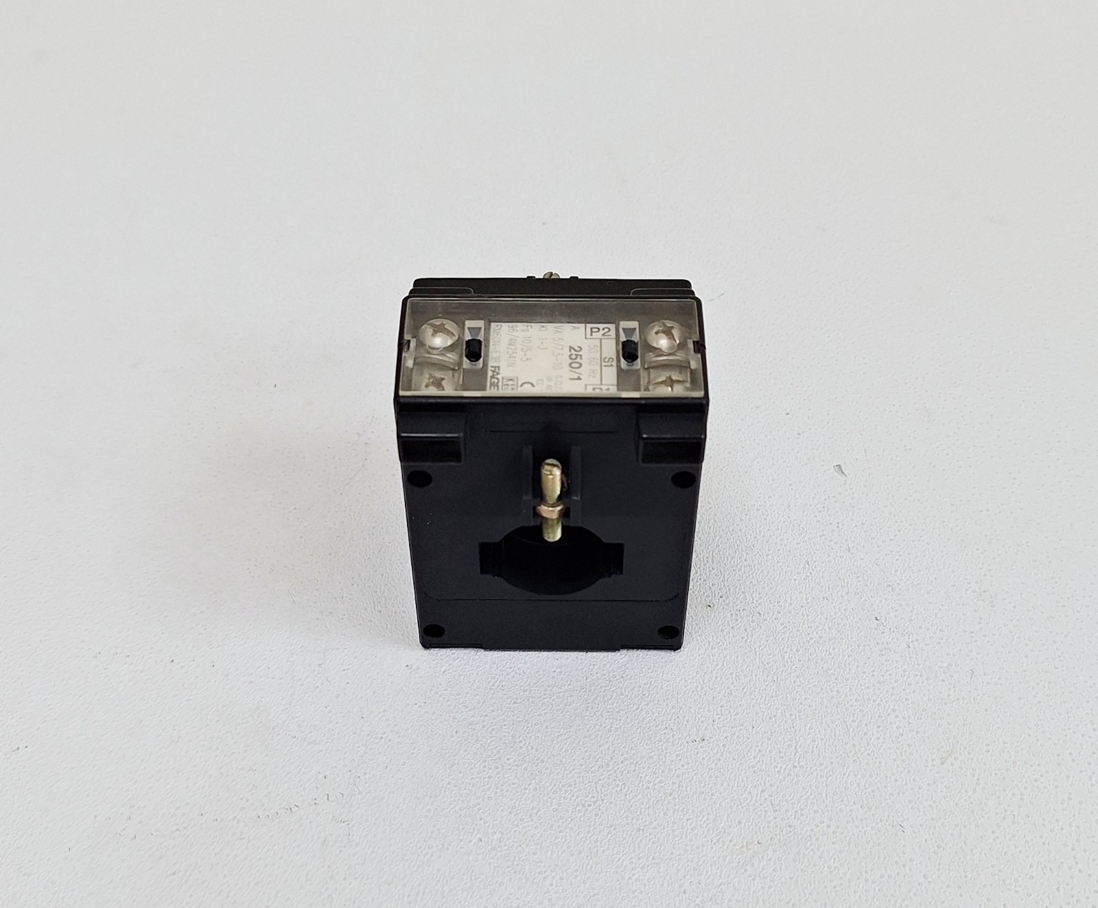 Faget 250/1 / RM60N-E3B Current Transformer (Lot of 2 pcs)