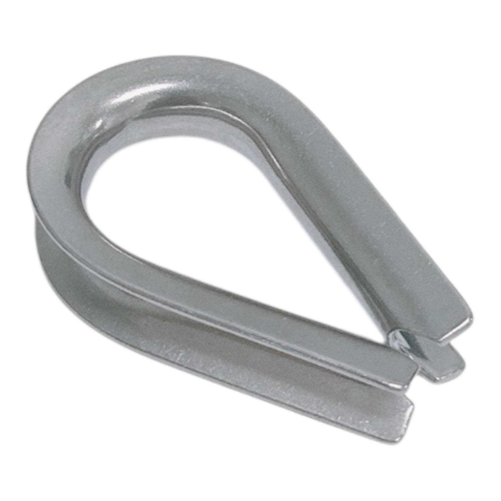 4PC 1/4″ Marine Heavy Duty Wire Rope Thimble 316 Stainless Steel Cable Protector
