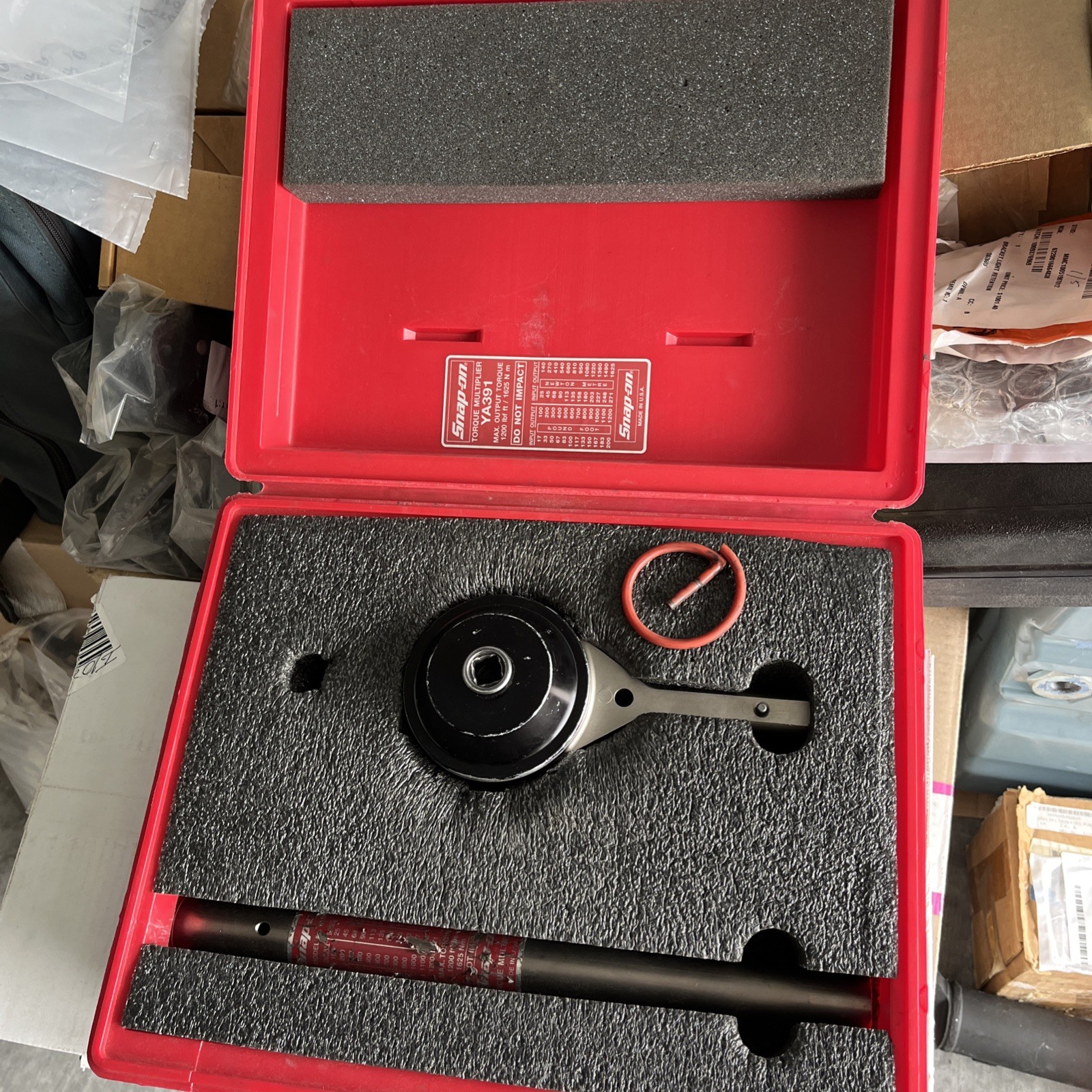 SNAP ON YA391 TORQUE MULTIPLIER