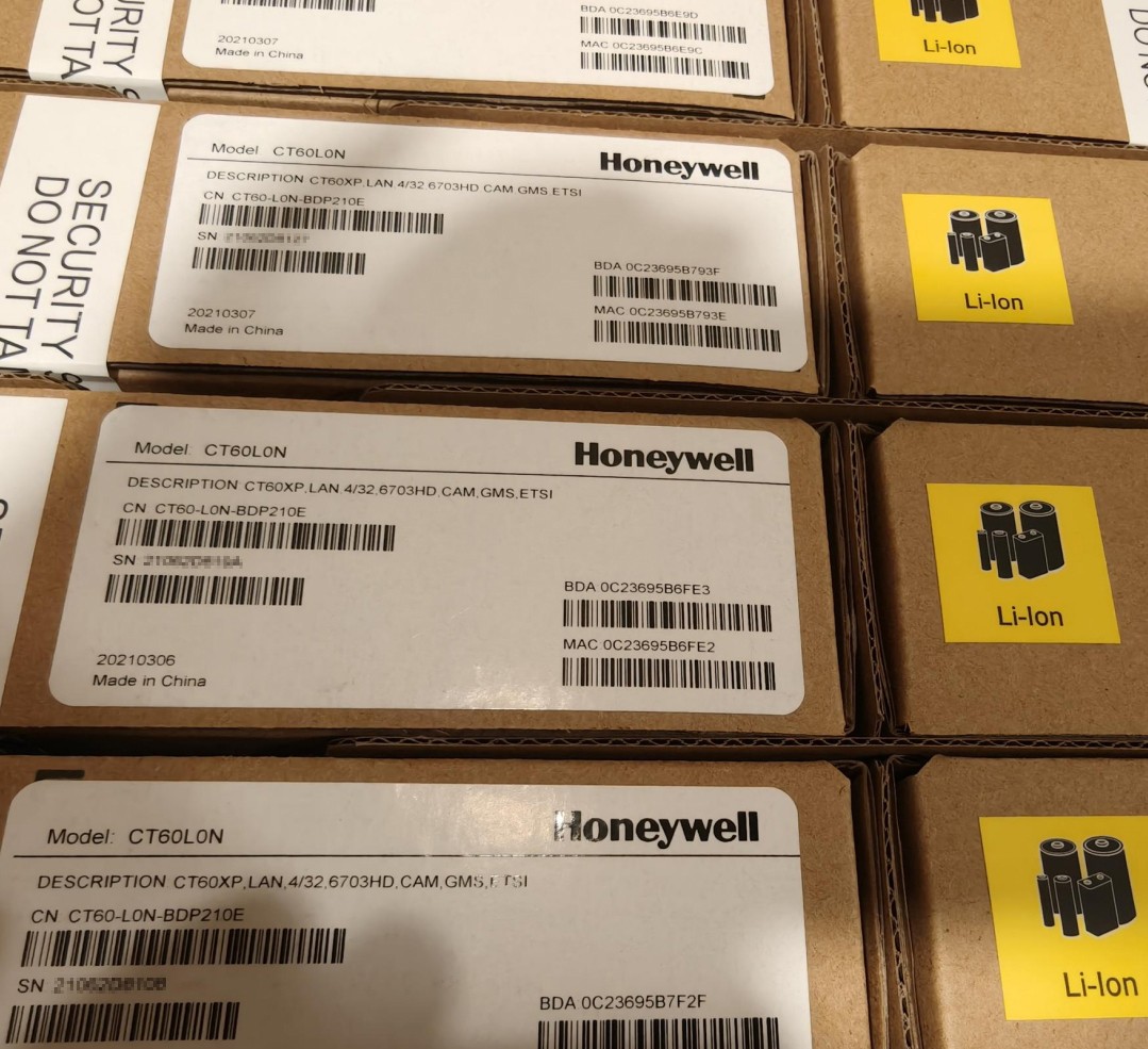 CT60-L0N-BDP210E Honeywell CT60 XP Android GMS Mobile Computer Barcode Scanner