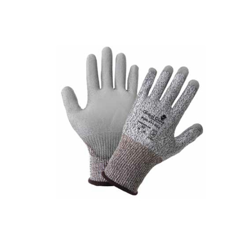 Global Glove PUG-111 Cut-Resistant Gloves, Polyurethane, 1 DOZEN, FREE SHIPPING
