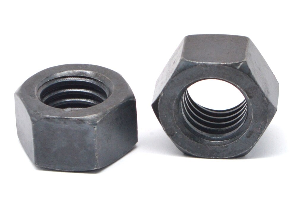 M27 x 3.00 Coarse Thread DIN 934 Class 10 Finished Hex Nut Black Oxide