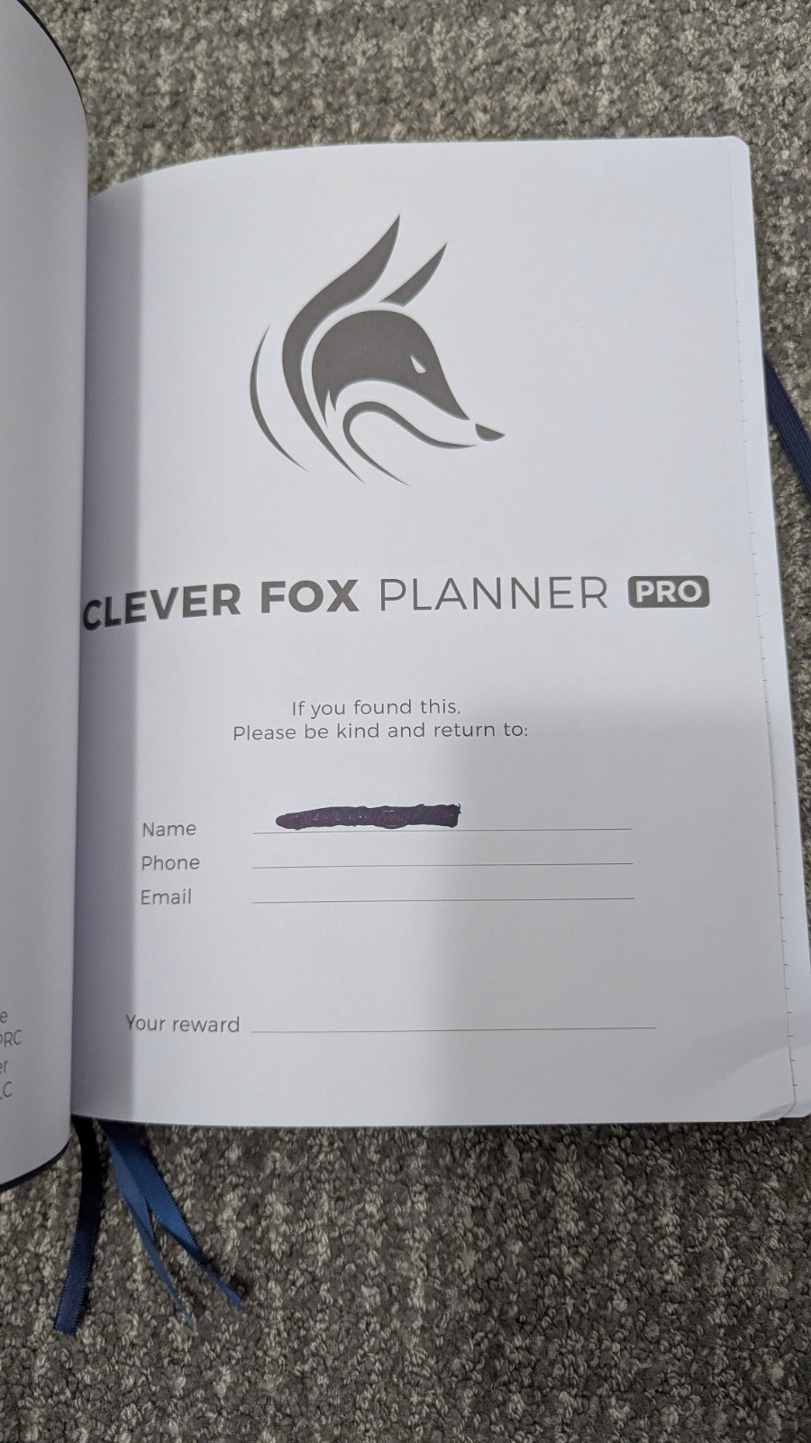 Clever Fox Planner PRO Undated Weekly Agenda Planner *Read*