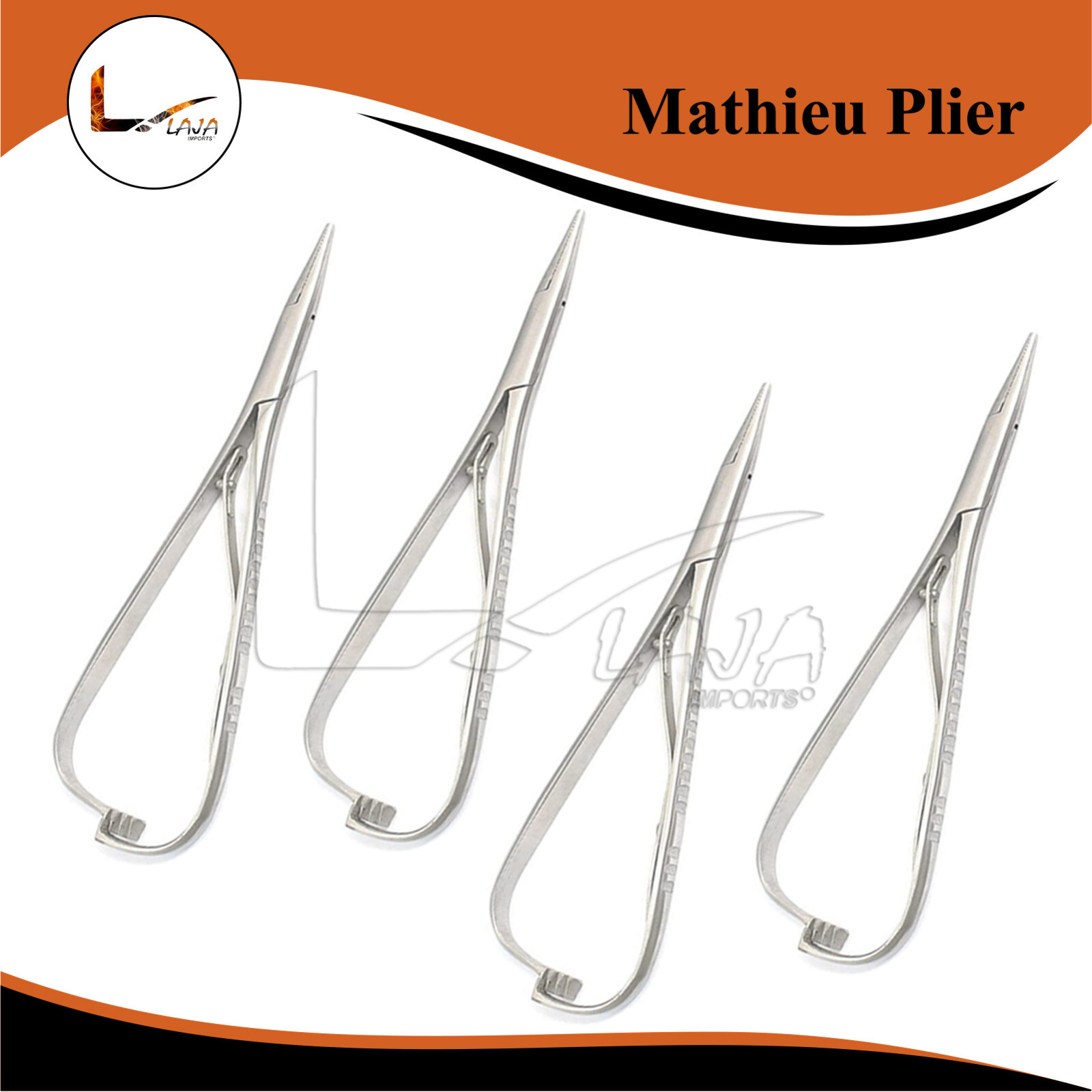 4 Pcs Mathieu Plier 5.5″ Orthodontic Surgical Dental Instruments