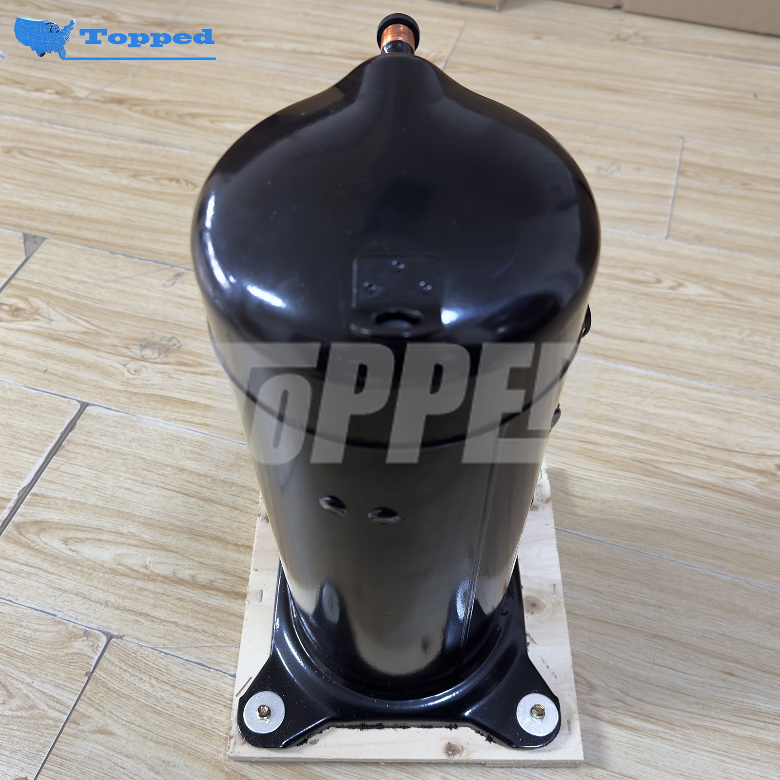 New Scroll Compressor 208-230V 3PH 4.5 Tons R-22 for Copeland ZR54K5E-PFV-800