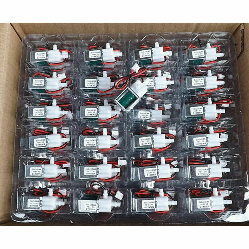 DC 12V Micro Electric Solenoid Valve Normally Closed For Air Water Control Valve